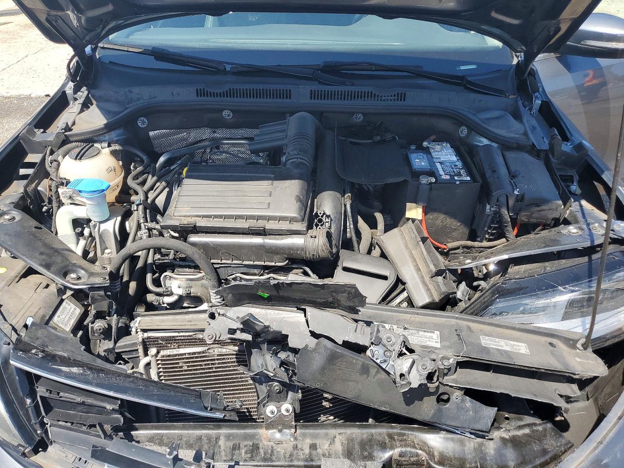 2017 Volkswagen Jetta Se Gray vin: 3VWDB7AJ9HM202613