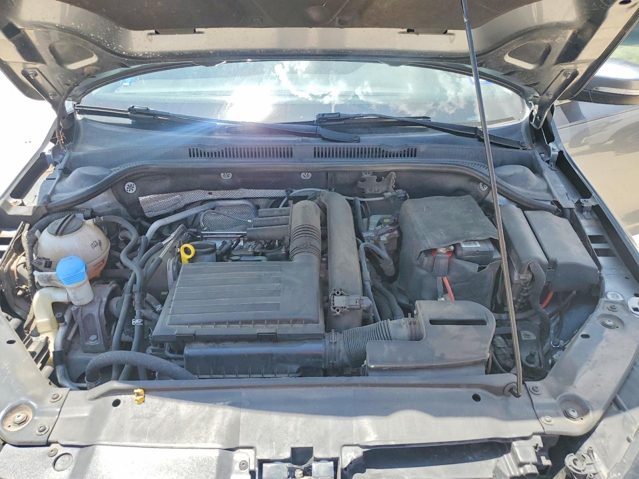 2017 Volkswagen Jetta Se Gray vin: 3VWDB7AJ9HM273018
