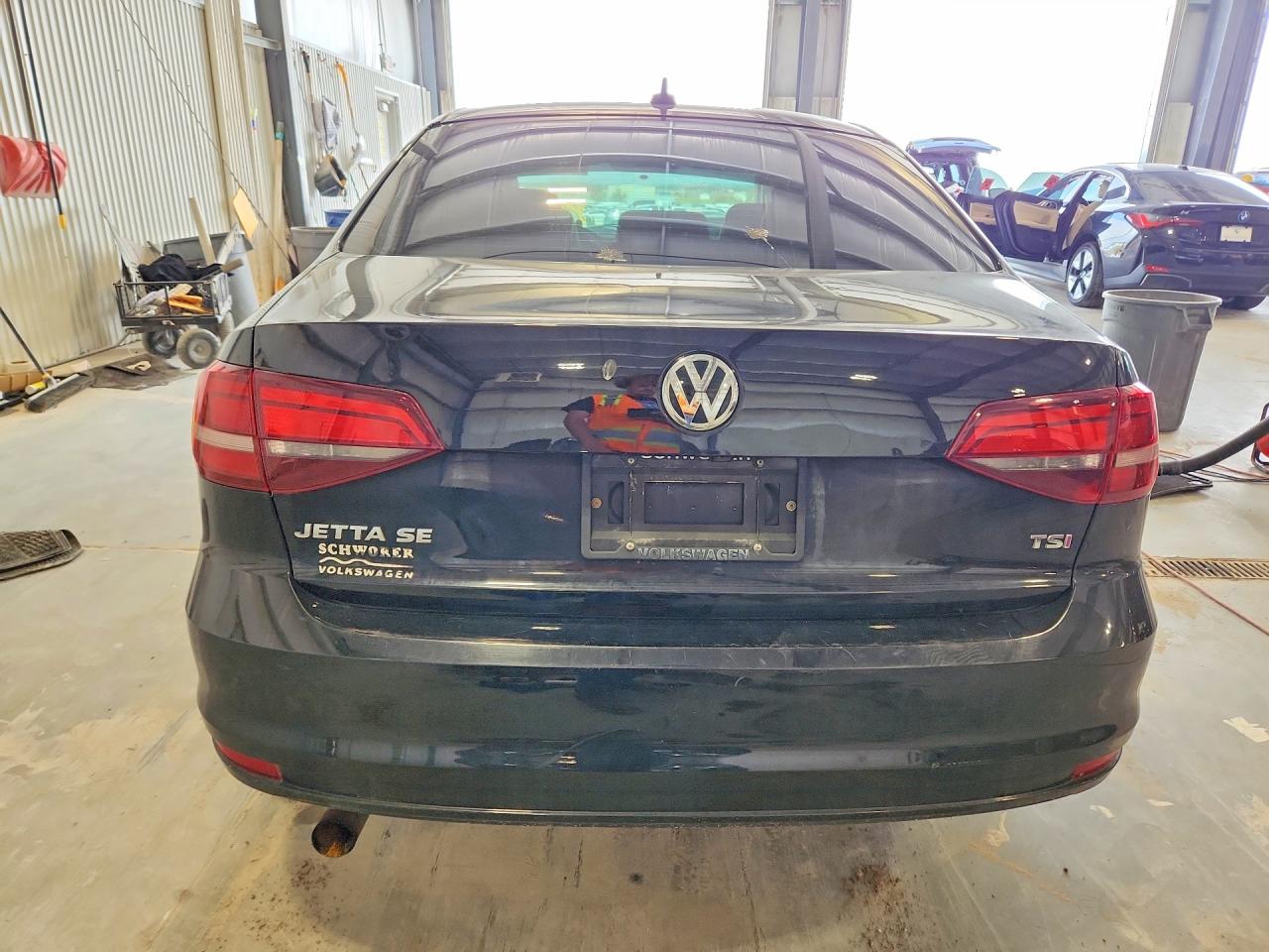 2017 Volkswagen Jetta Se Black vin: 3VWDB7AJ9HM276503