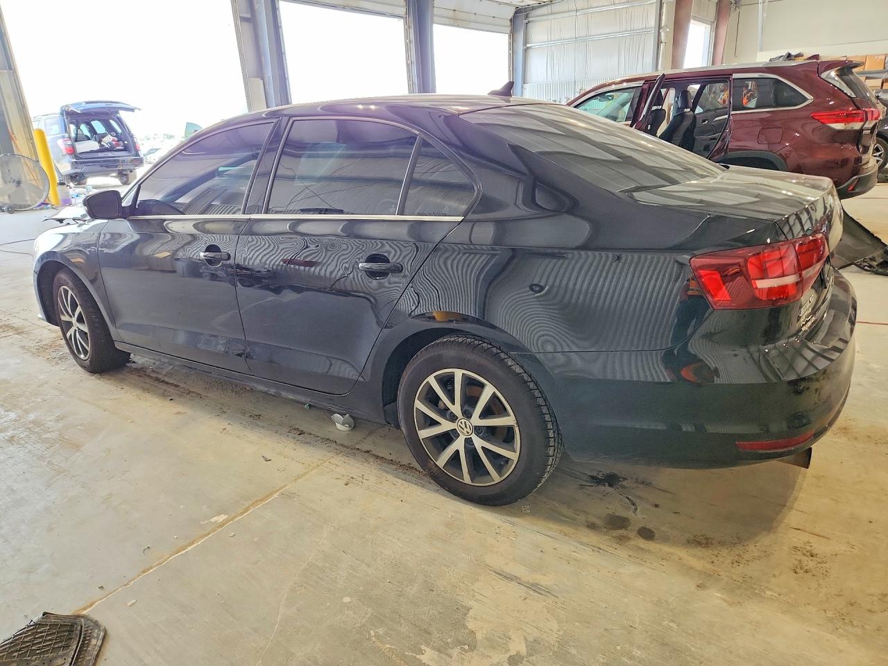 2017 Volkswagen Jetta Se Black vin: 3VWDB7AJ9HM276503