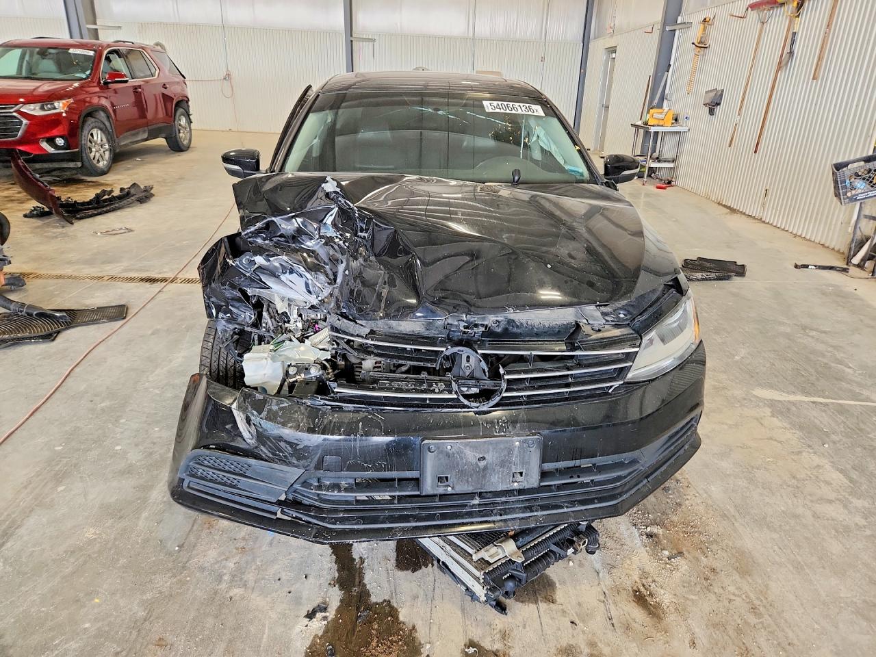 2017 Volkswagen Jetta Se Black vin: 3VWDB7AJ9HM276503