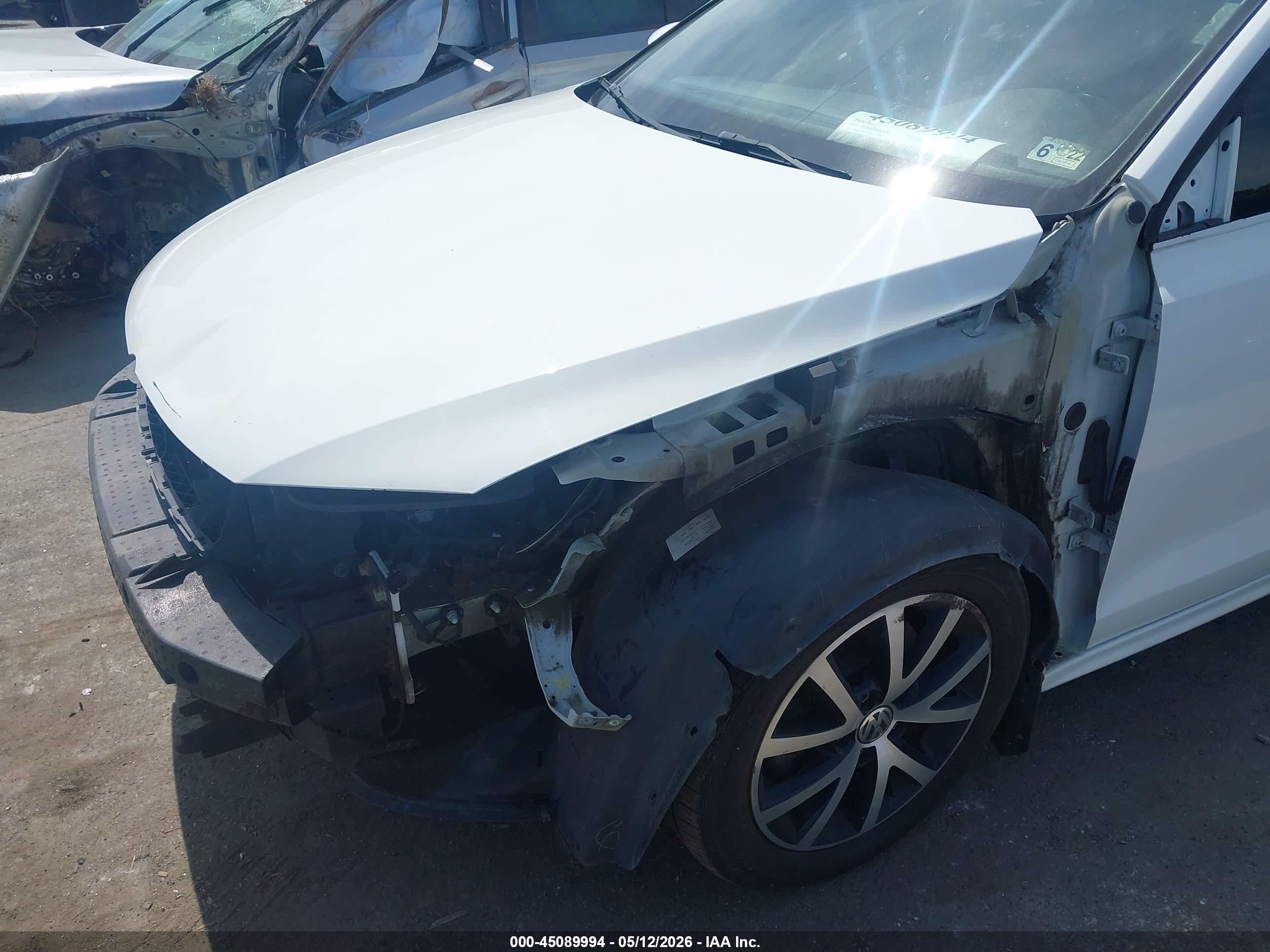 2017 Volkswagen Jetta 1.4t Se White vin: 3VWDB7AJ9HM357954