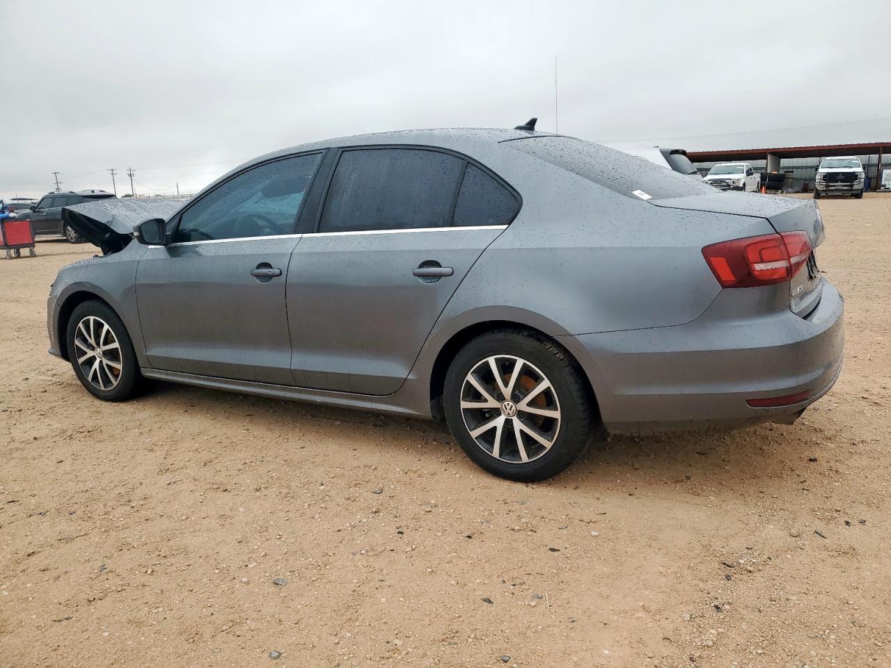 2018 Volkswagen Jetta Se Серый vin: 3VWDB7AJXJM248067