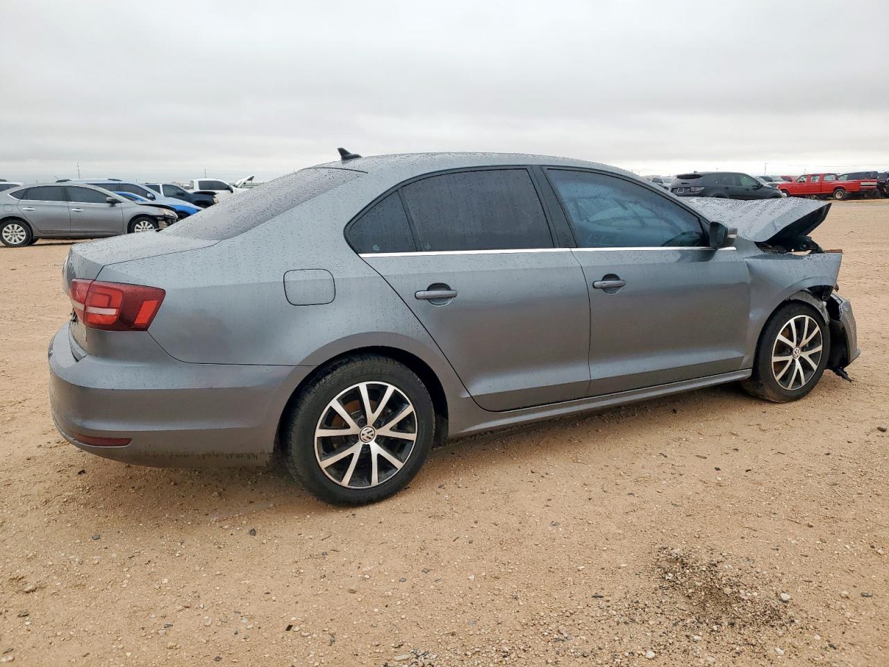 2018 Volkswagen Jetta Se Серый vin: 3VWDB7AJXJM248067