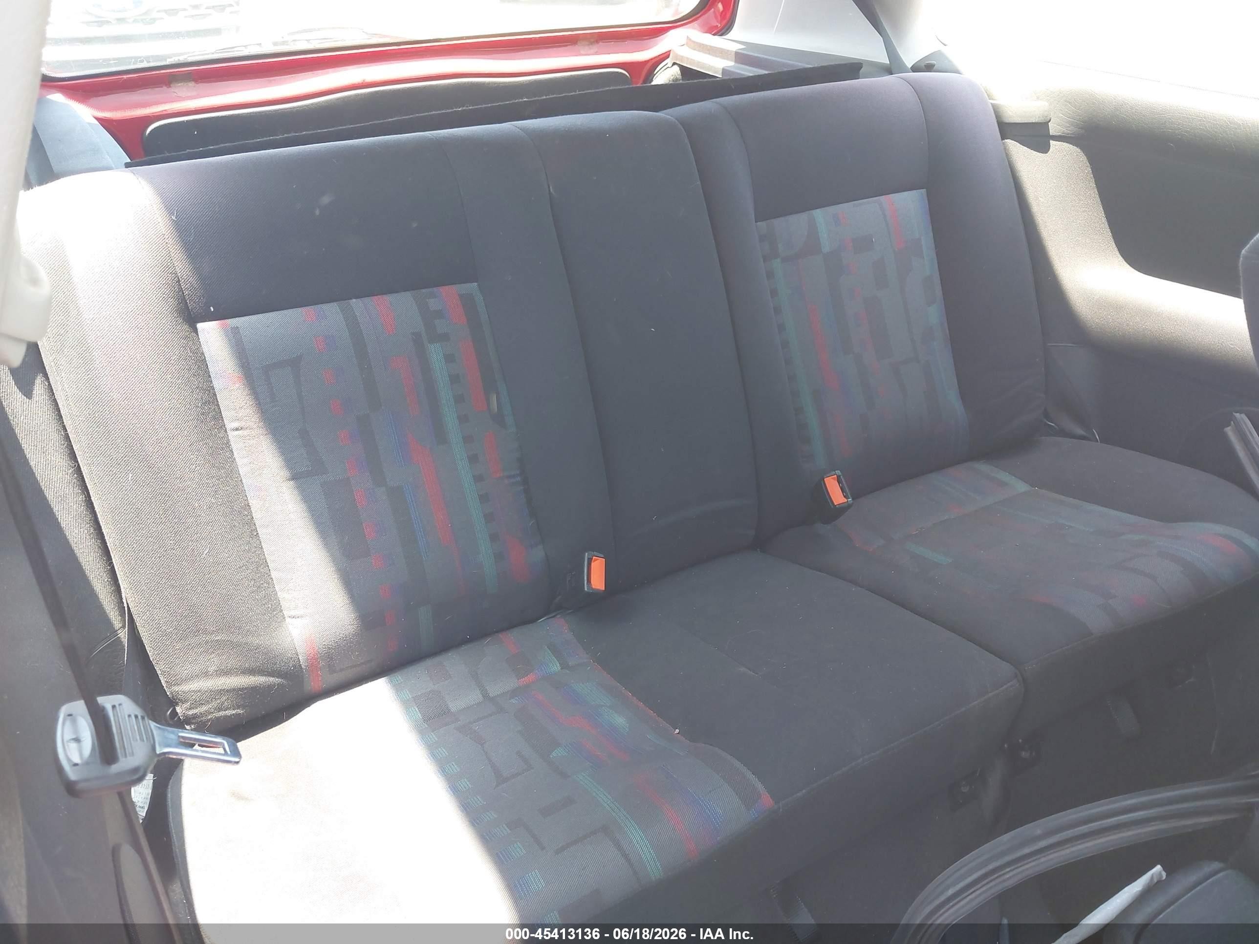 1997 Volkswagen Golf Gti Red vin: 3VWDB81H5VM060131