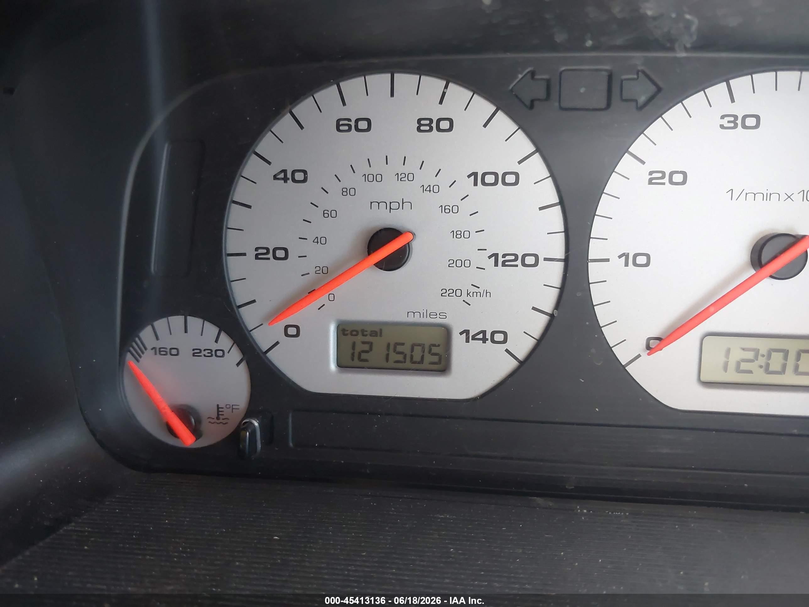 1997 Volkswagen Golf Gti Red vin: 3VWDB81H5VM060131