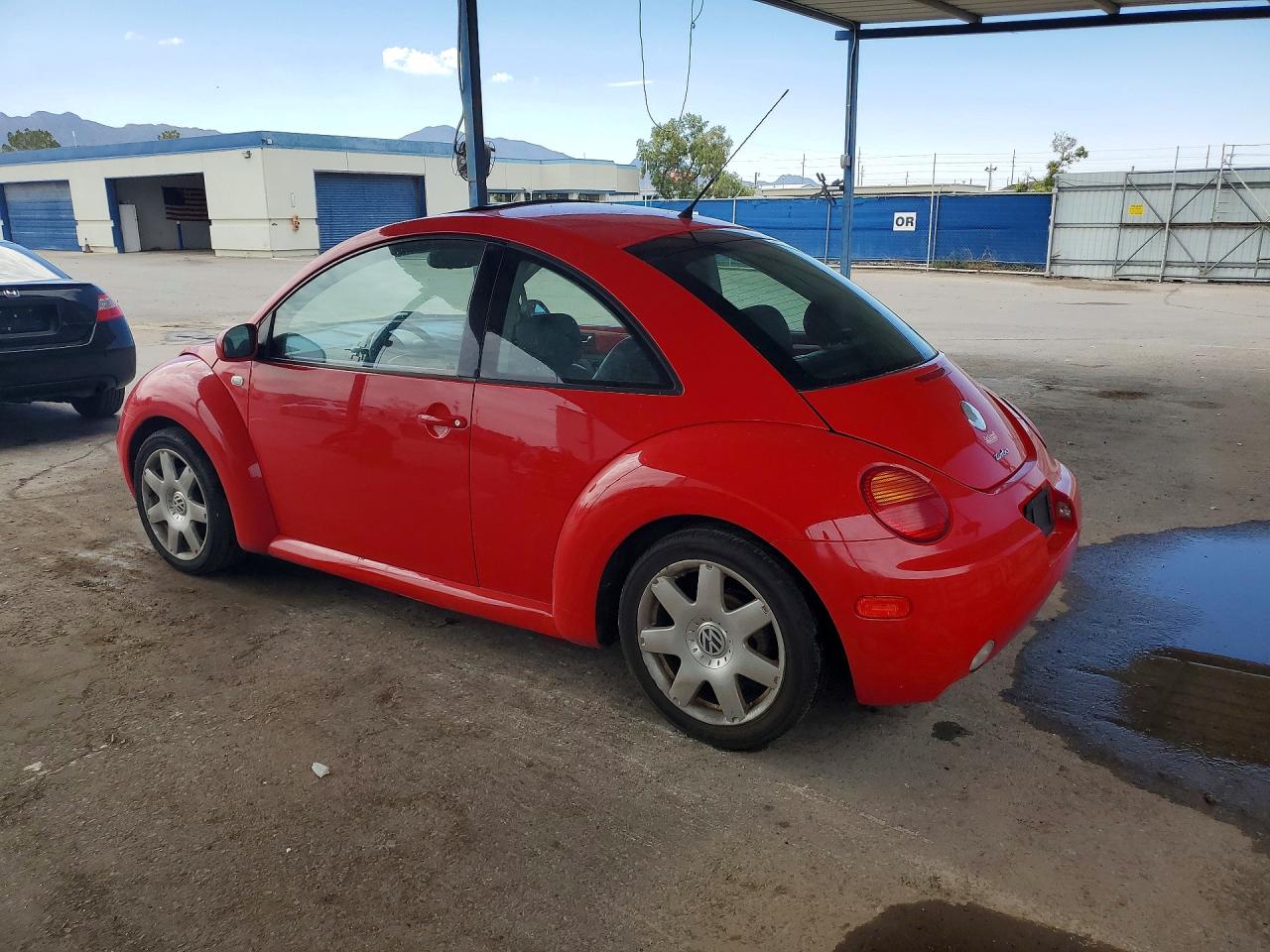 2003 Volkswagen Beetle Red vin: 3VWDD21C13M411447