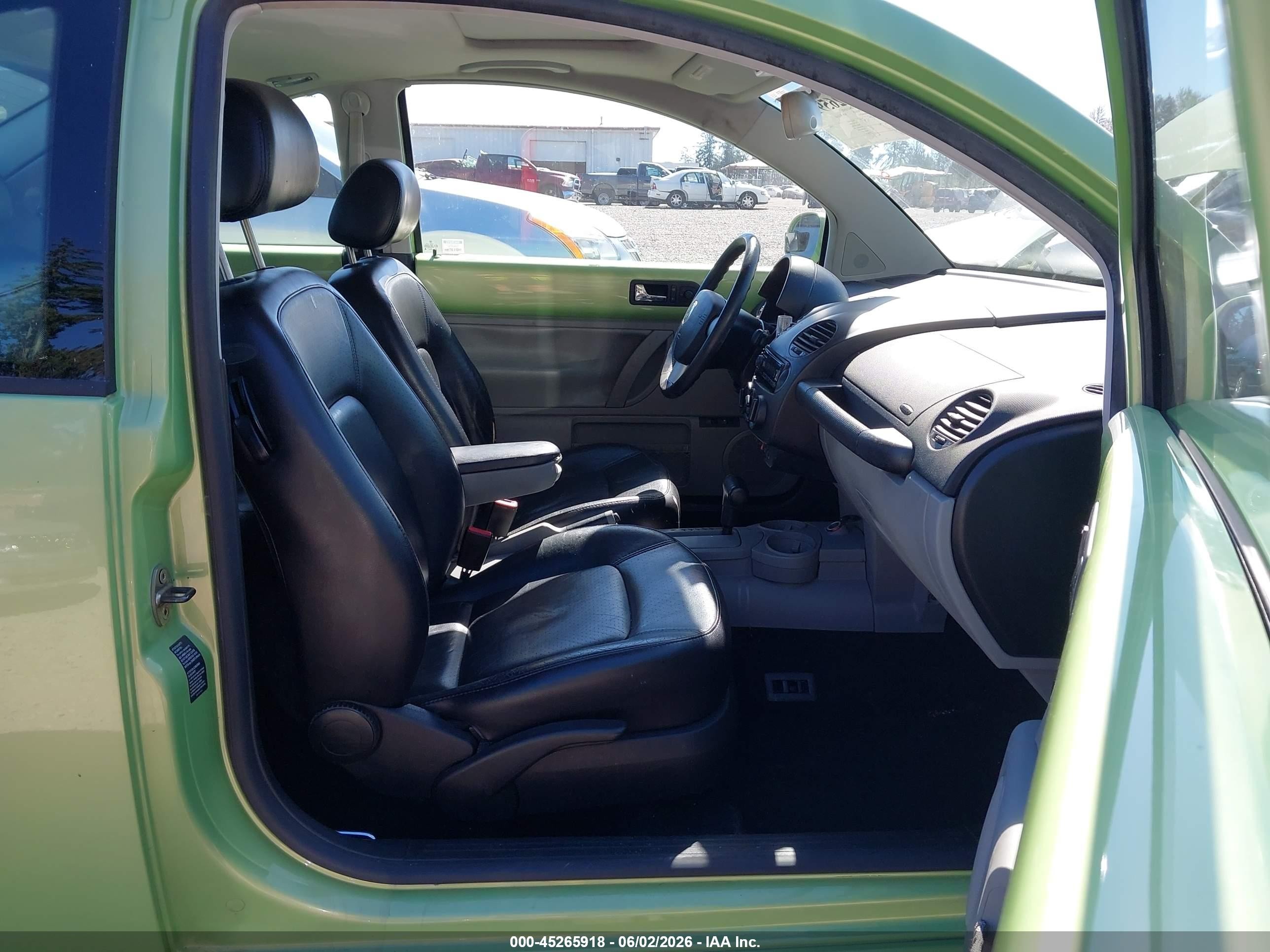 2003 Volkswagen New Beetle Glx Green vin: 3VWDD21C43M425245