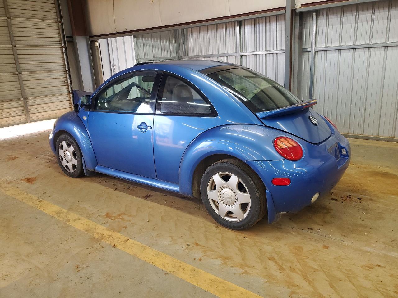 2000 Volkswagen New Beetle Glx Blue vin: 3VWDD21C9YM429802