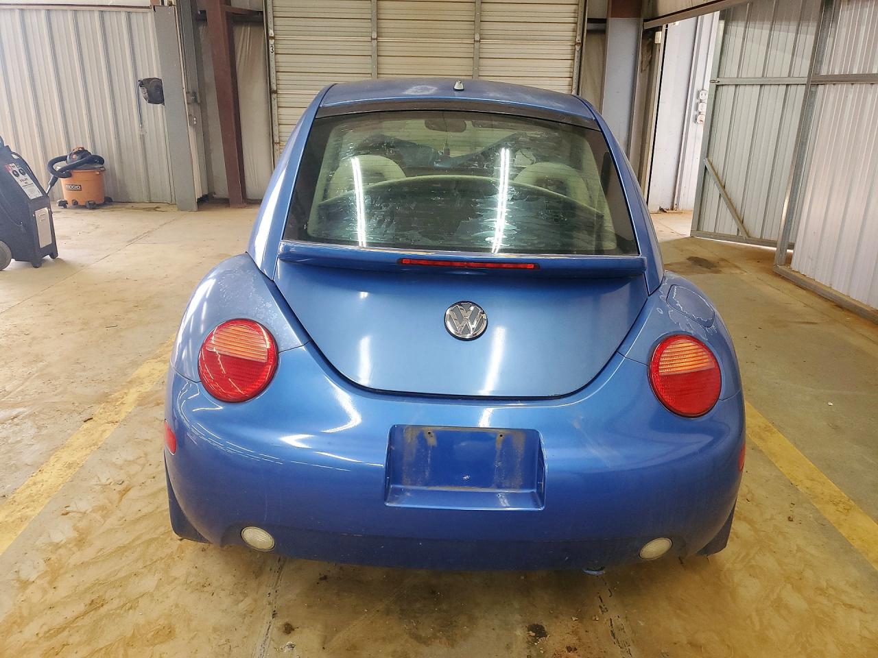 2000 Volkswagen New Beetle Glx Blue vin: 3VWDD21C9YM429802