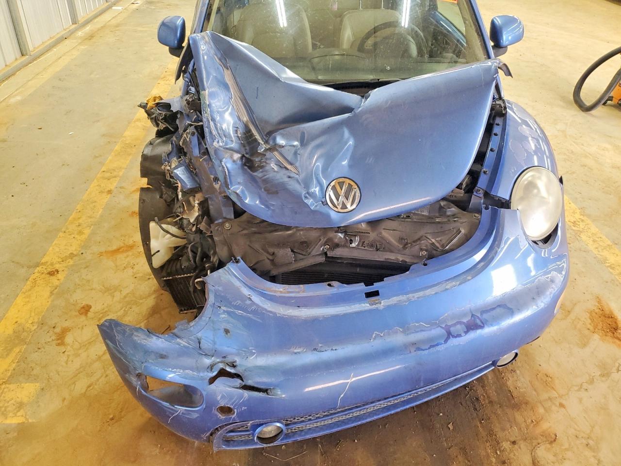 2000 Volkswagen New Beetle Glx Blue vin: 3VWDD21C9YM429802