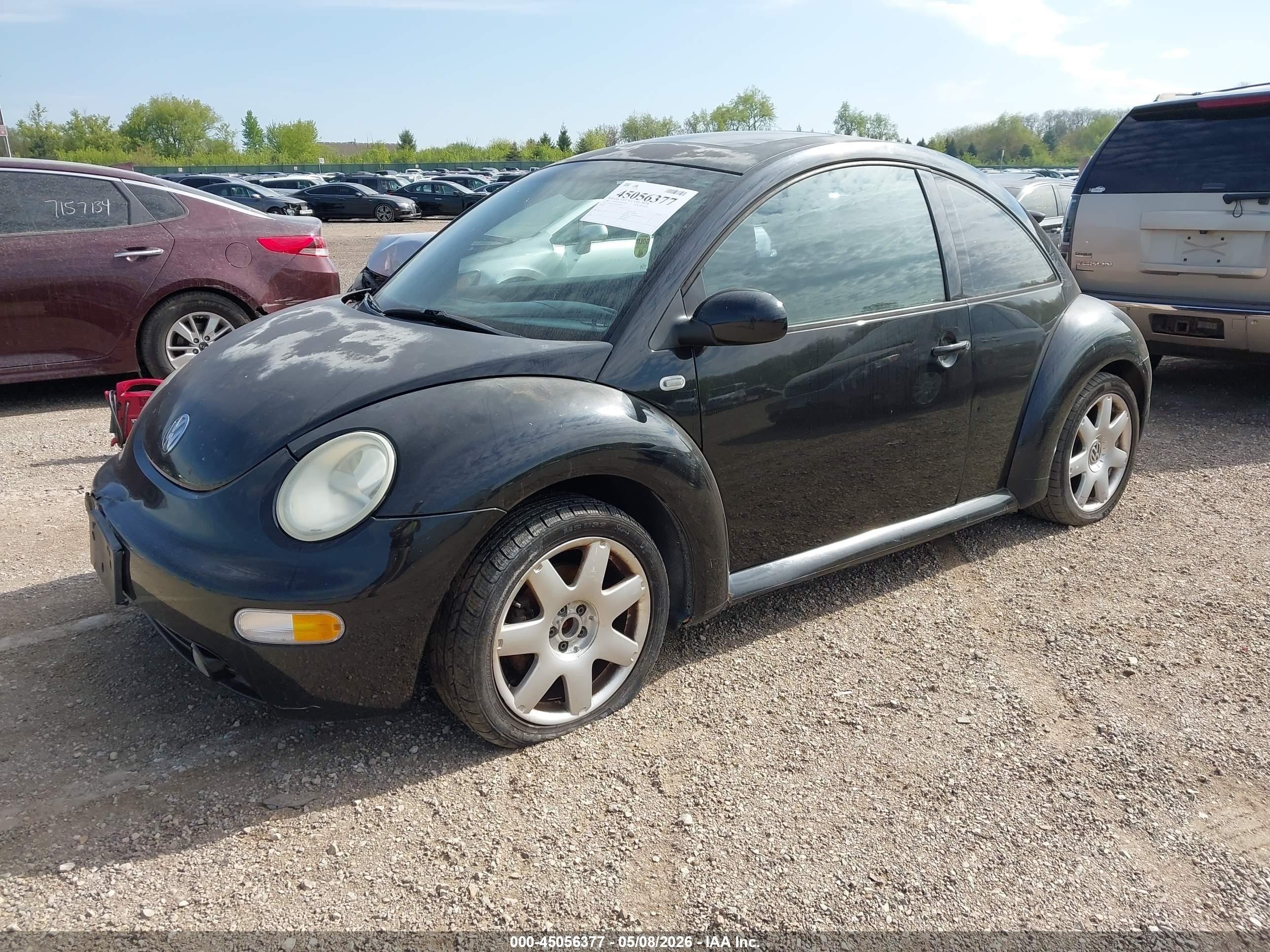 2001 Volkswagen New Beetle Glx Черный vin: 3VWDD21CX1M465701
