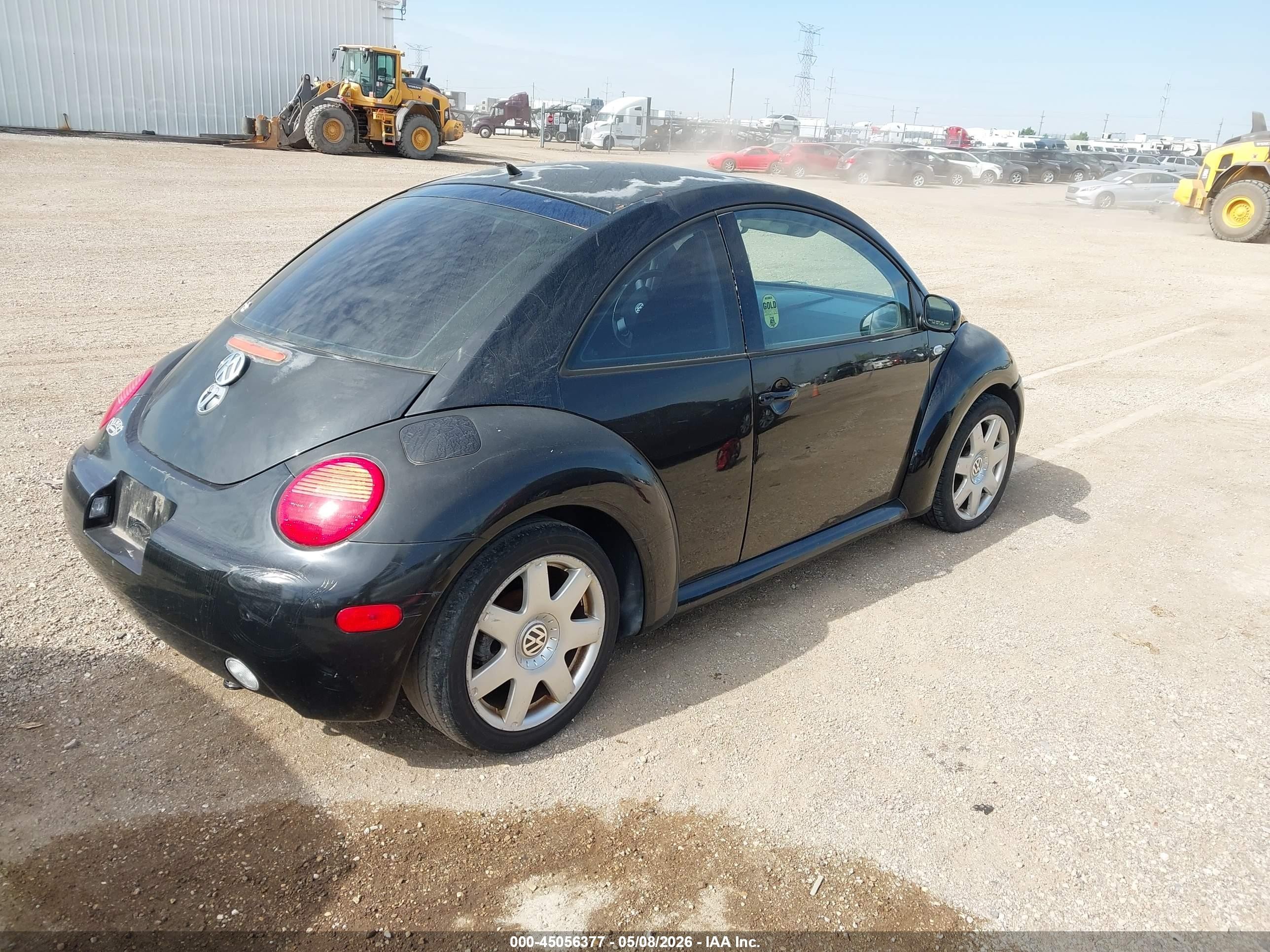 2001 Volkswagen New Beetle Glx Черный vin: 3VWDD21CX1M465701