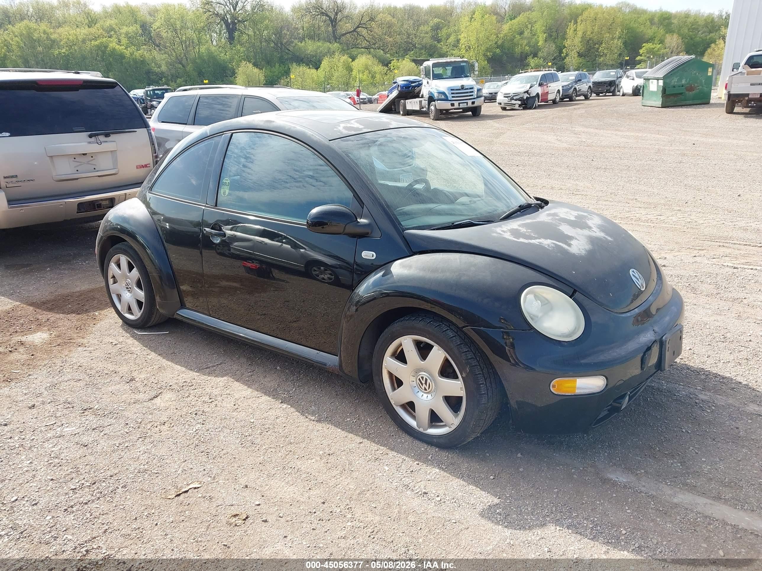 2001 Volkswagen New Beetle Glx Черный vin: 3VWDD21CX1M465701