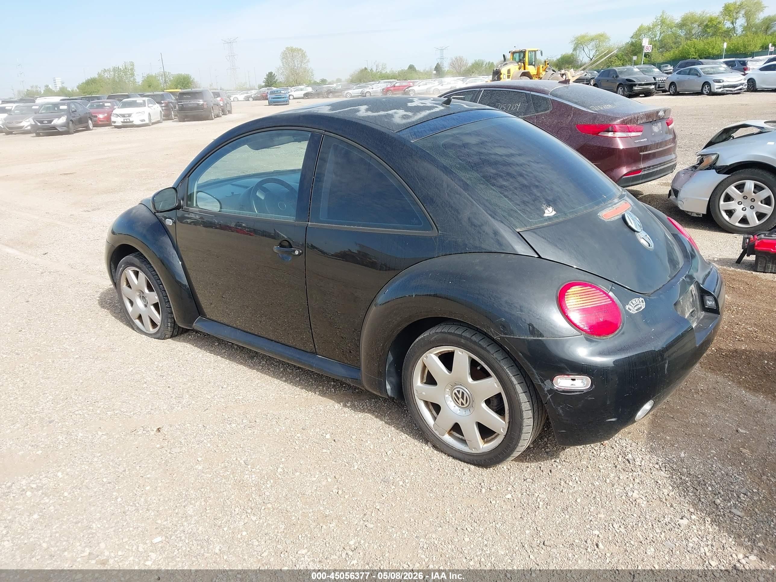 2001 Volkswagen New Beetle Glx Черный vin: 3VWDD21CX1M465701