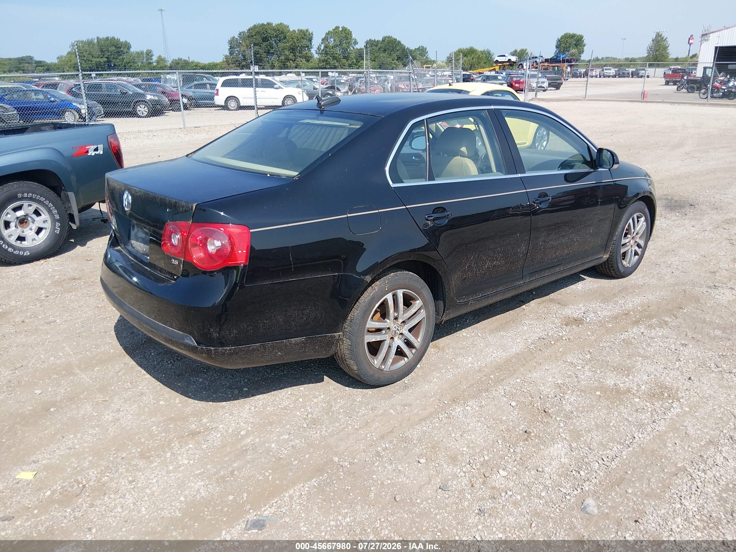 2005 Volkswagen Jetta 2.5 Черный vin: 3VWDF71K15M631754