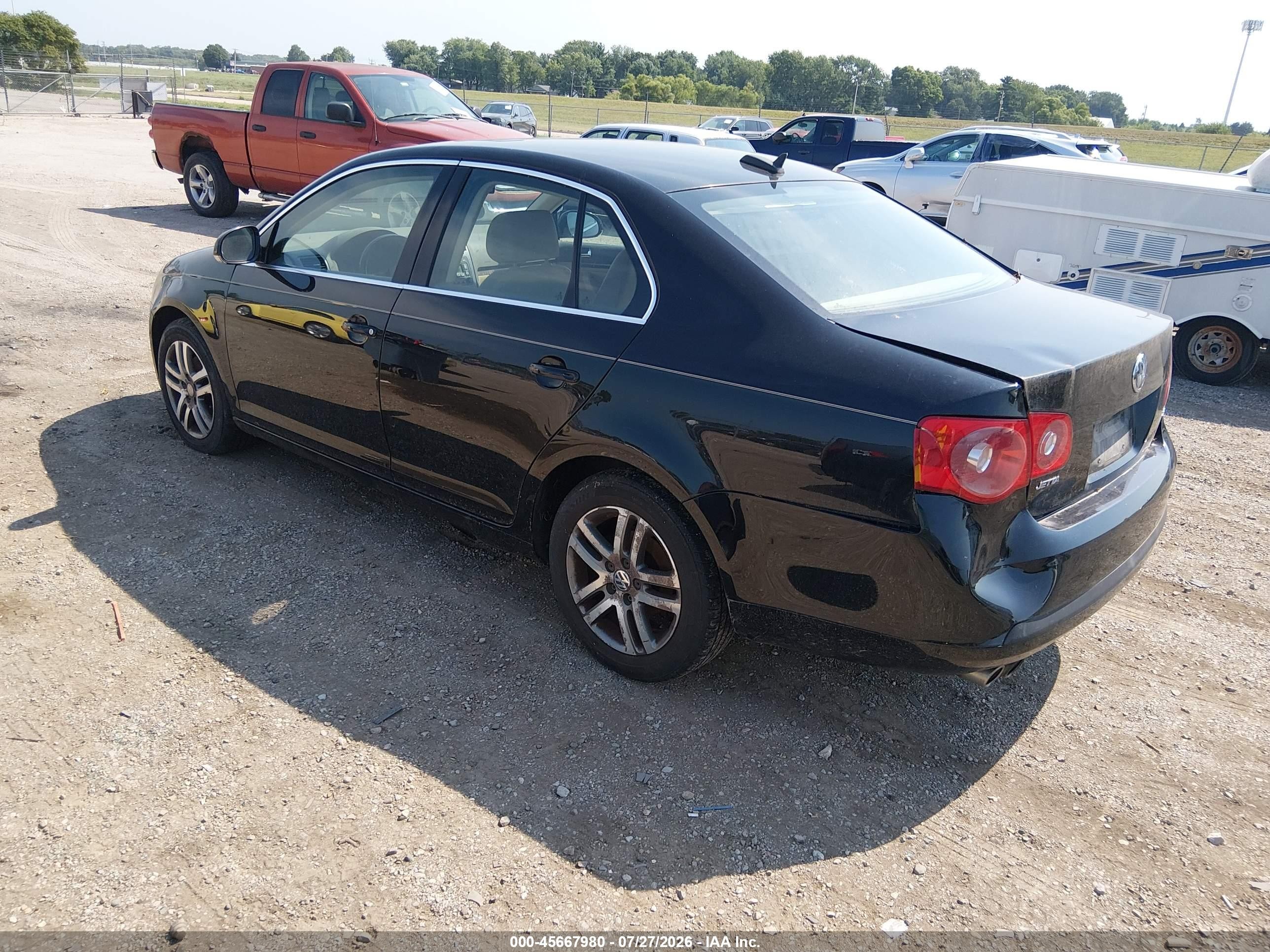 2005 Volkswagen Jetta 2.5 Черный vin: 3VWDF71K15M631754