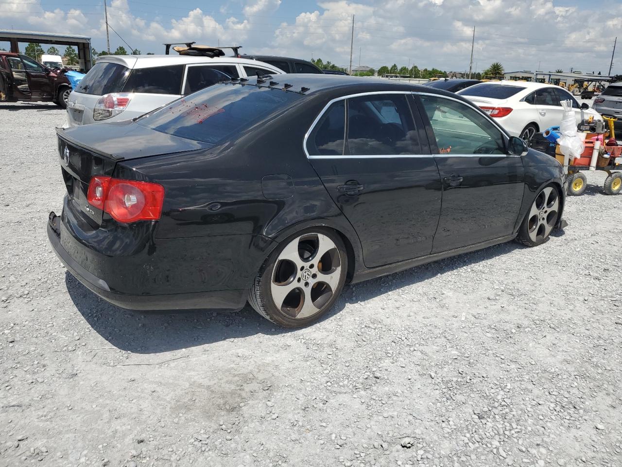 2005 Volkswagen New Jetta 2.5l Option Package 2 Black vin: 3VWDF71K15M635156