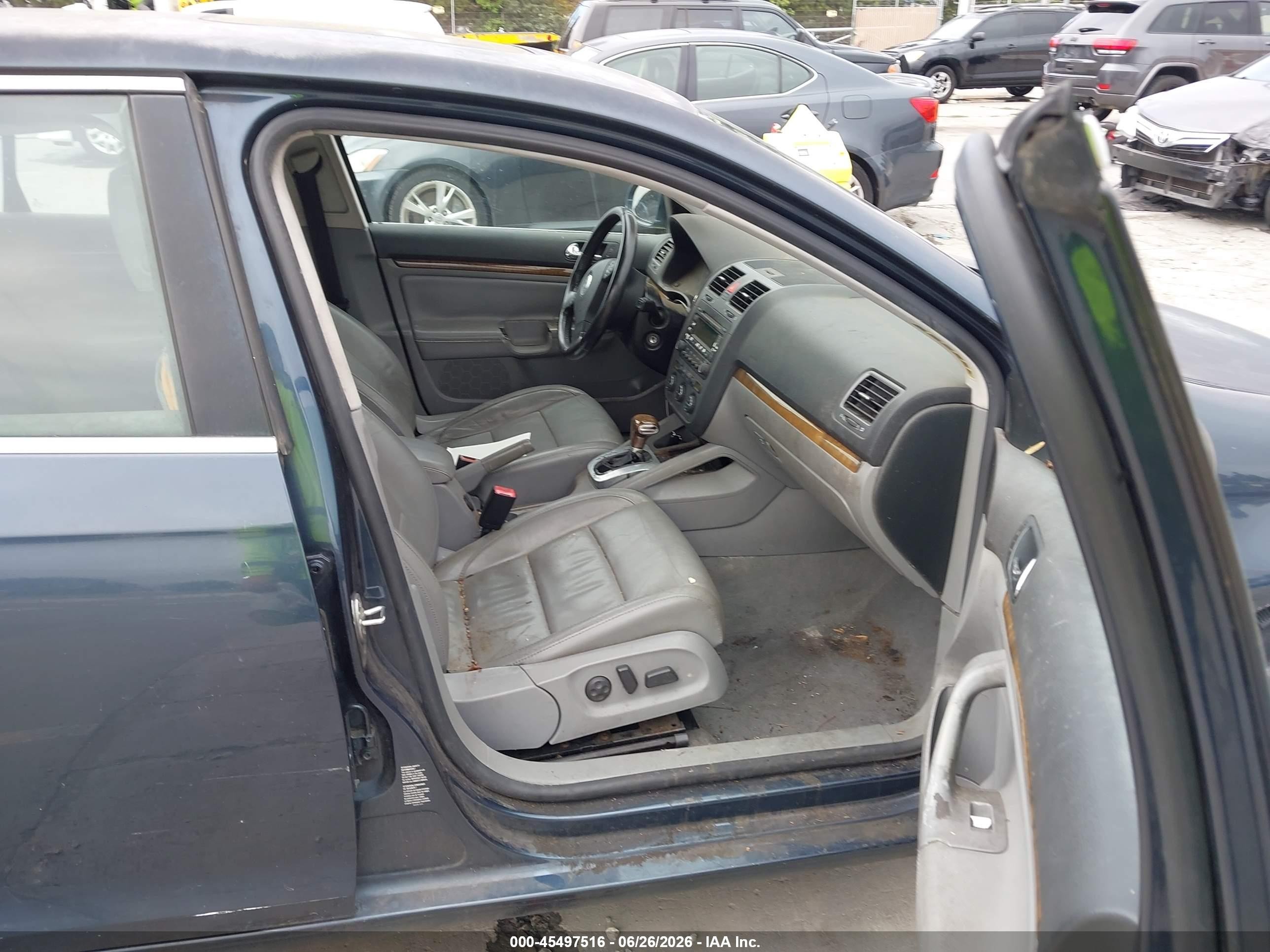 2005 Volkswagen Jetta 2.5 Blue vin: 3VWDG71K25M605161