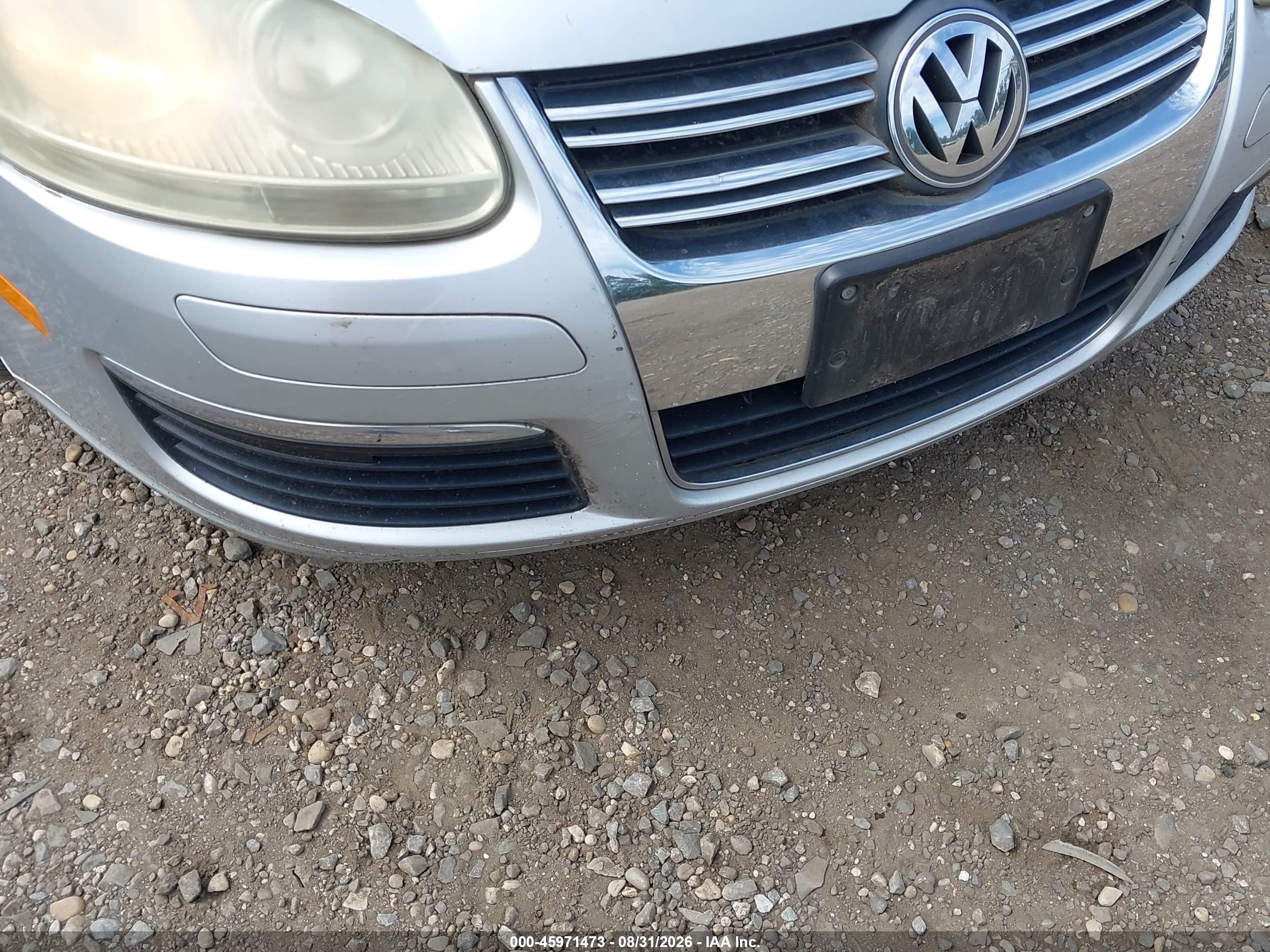 2006 Volkswagen Jetta 2.5 Option Package 2 Silver vin: 3VWDG81KX6M669973
