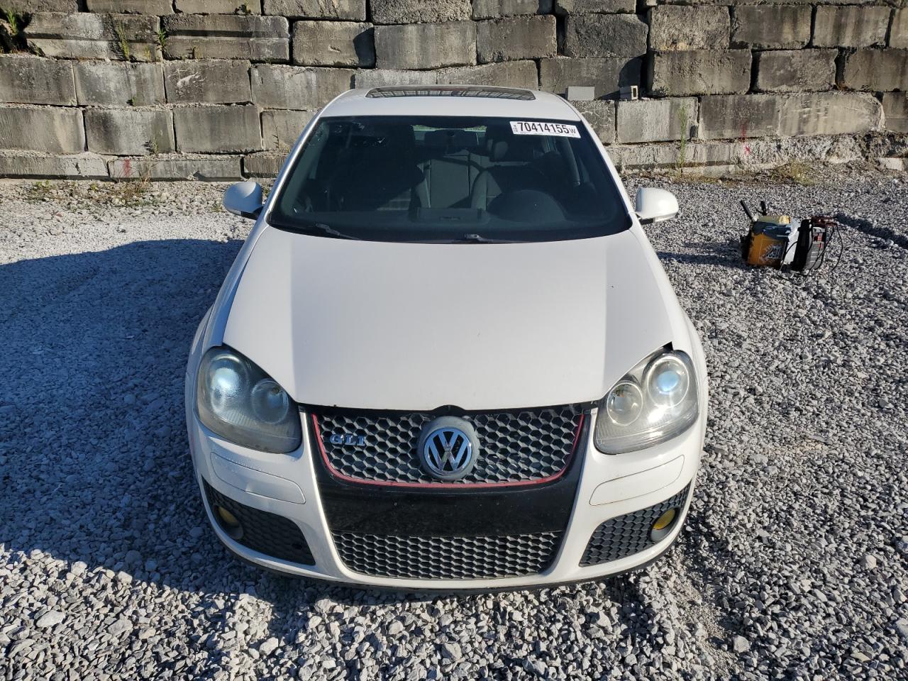 2009 Volkswagen Gli White vin: 3VWDJ71K49M039561