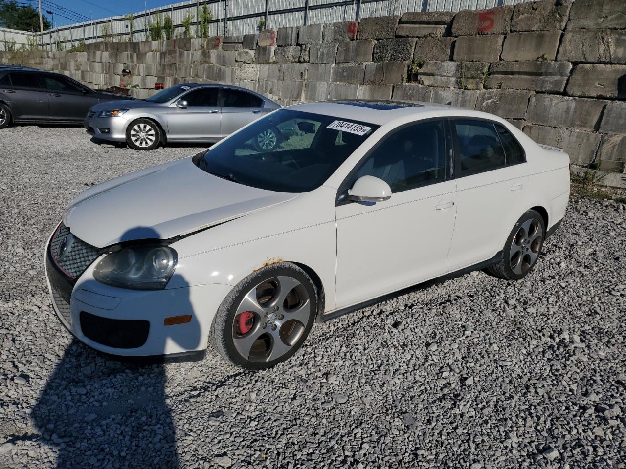 2009 Volkswagen Gli White vin: 3VWDJ71K49M039561