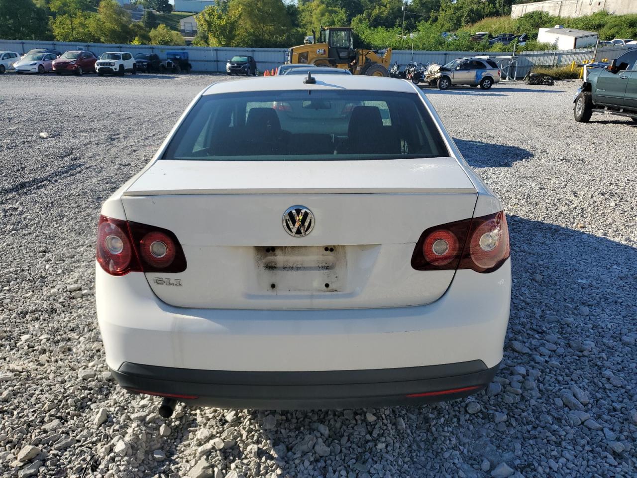 2009 Volkswagen Gli White vin: 3VWDJ71K49M039561