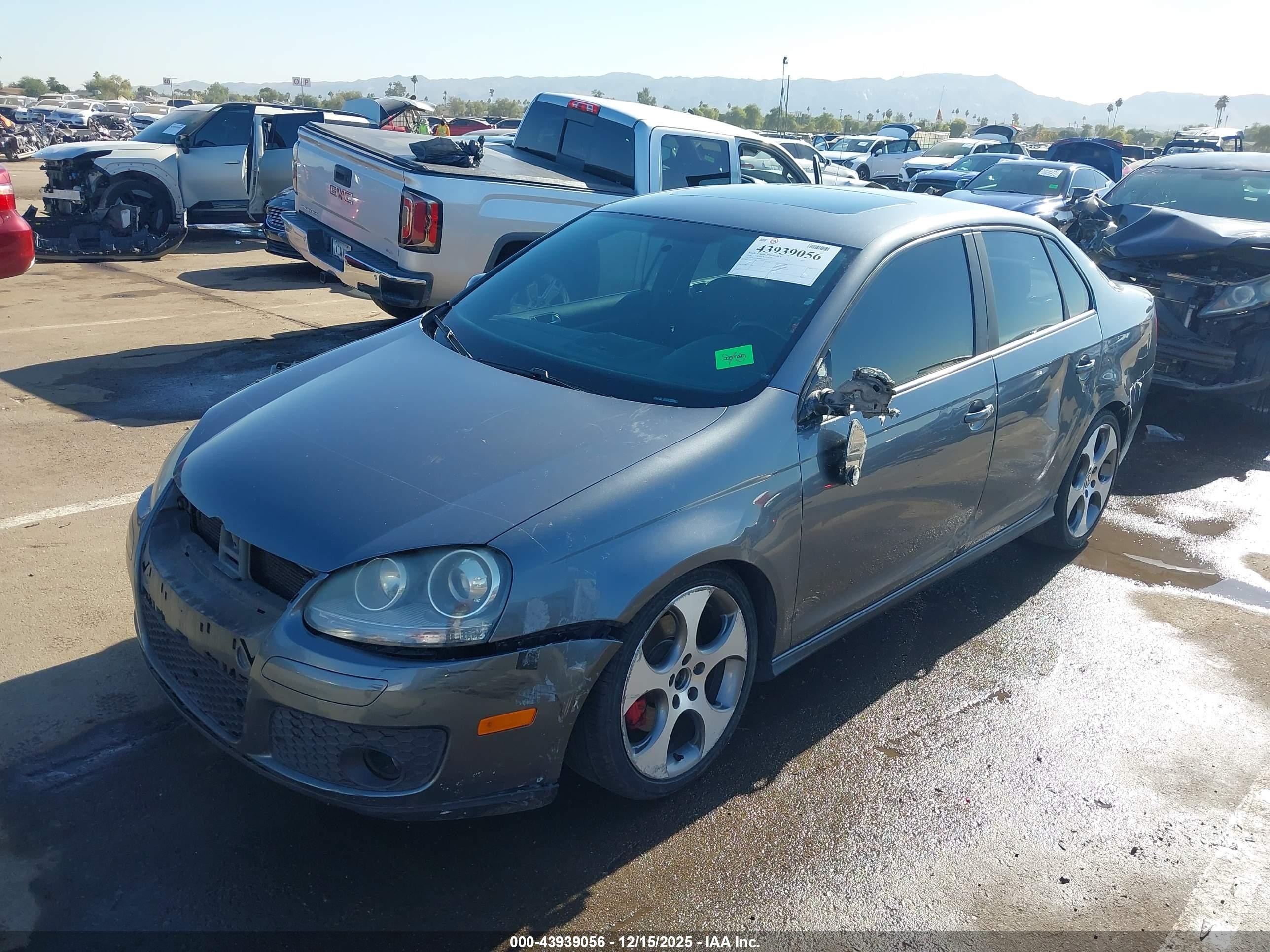 2008 Volkswagen Gli   Gray vin: 3VWDJ71K68M099677