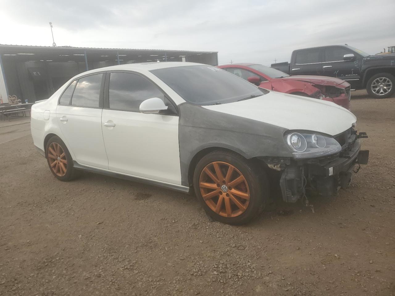 2008 Volkswagen Gli Белый vin: 3VWDJ71K78M044512
