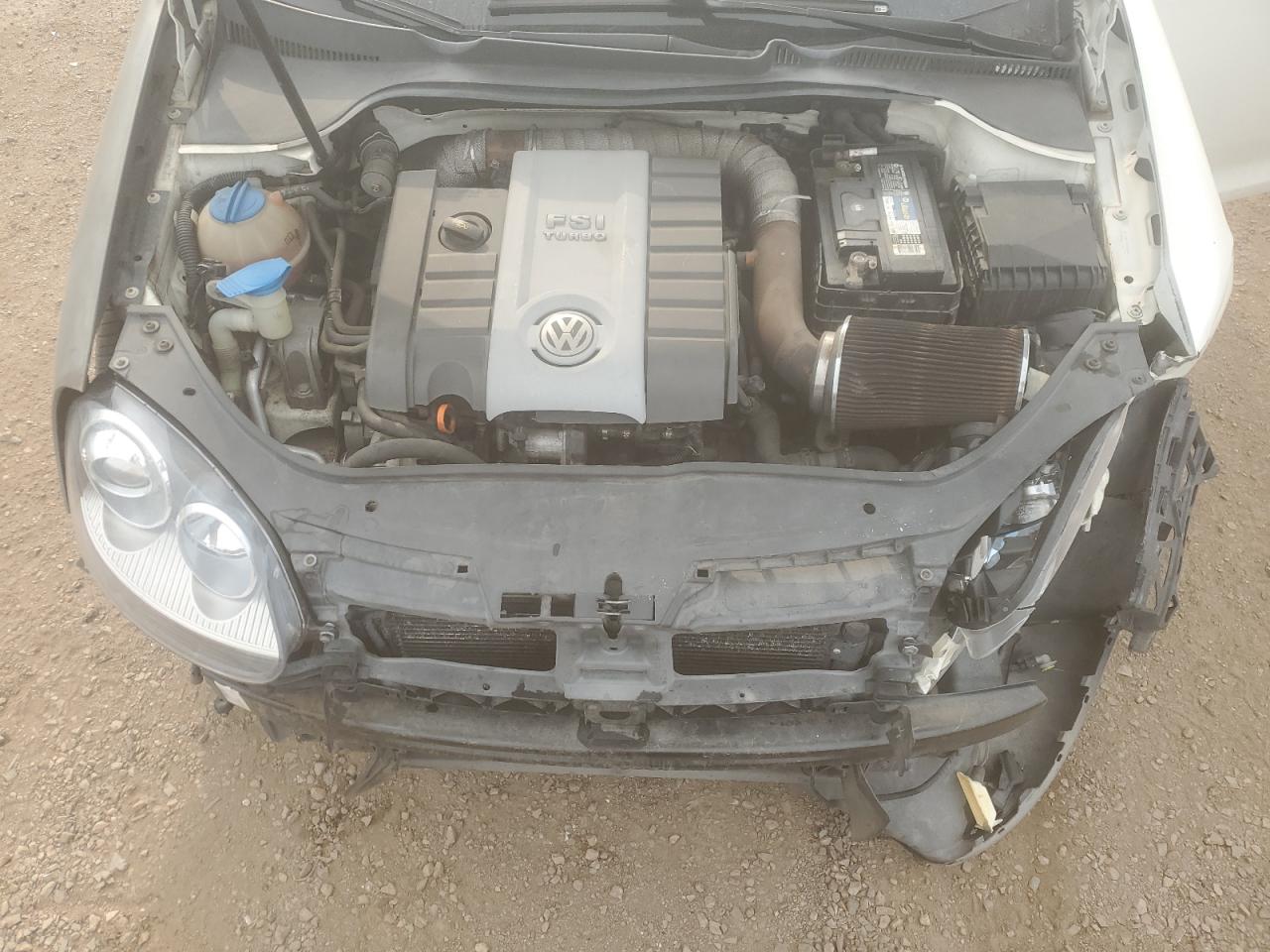 2008 Volkswagen Gli Белый vin: 3VWDJ71K78M044512
