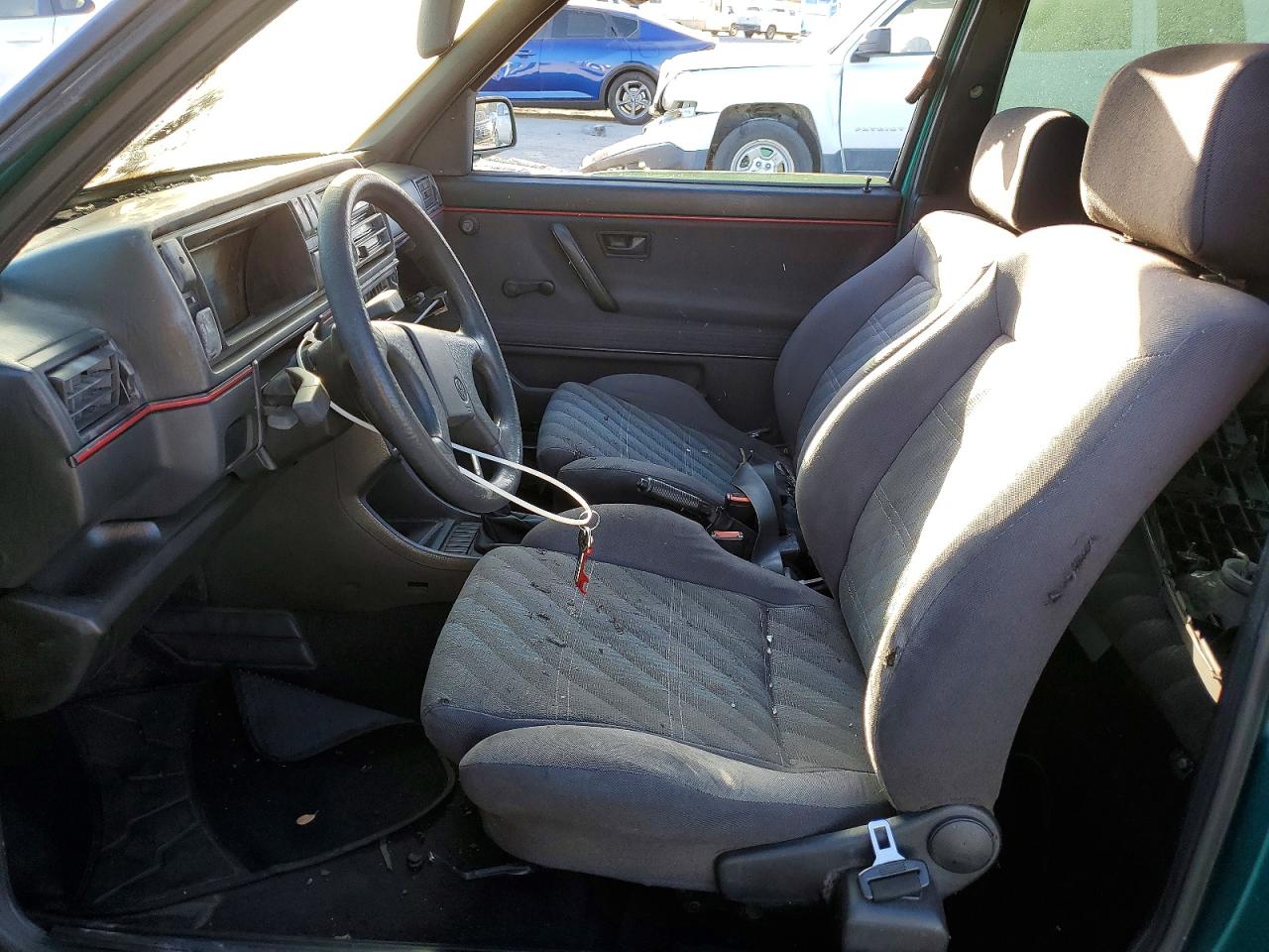 1991 Volkswagen Golf Gti 8v Green vin: 3VWDK21G7MM040109