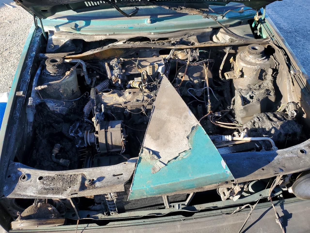 1991 Volkswagen Golf Gti 8v Green vin: 3VWDK21G7MM040109