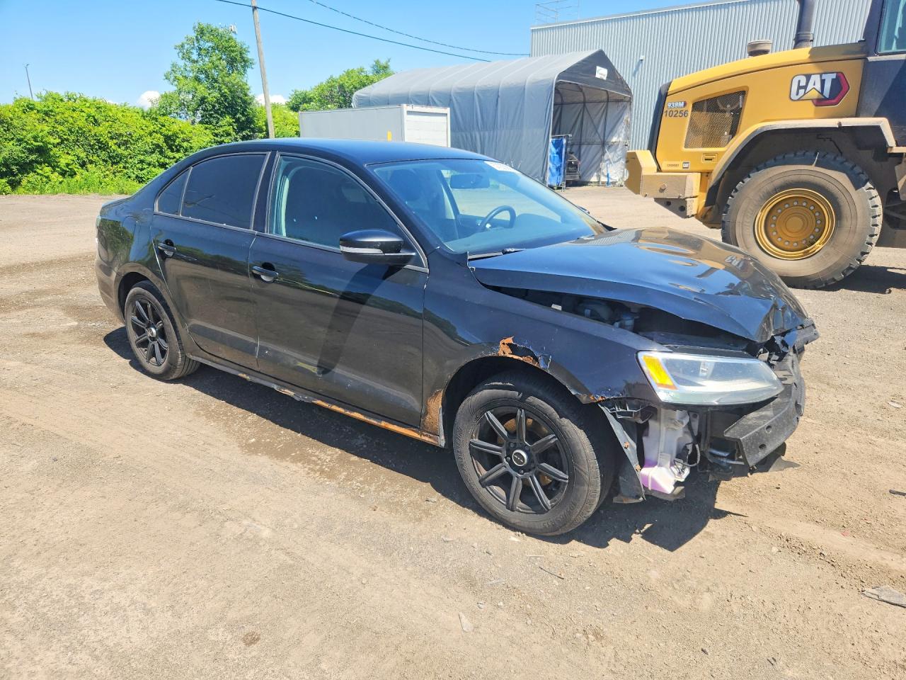 2011 Volkswagen Jetta Black vin: 3VWDK7AJ0BM364315