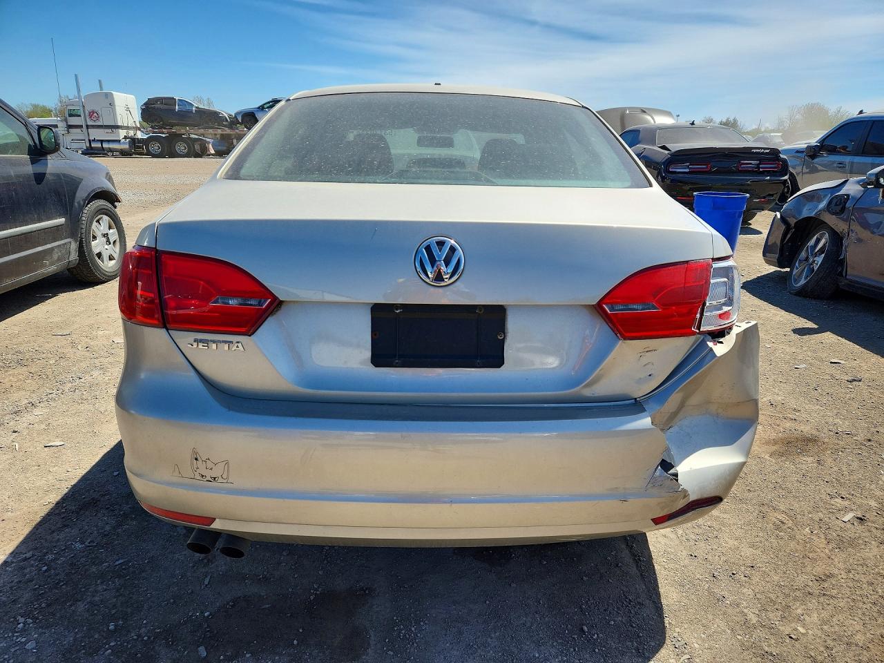 2012 Volkswagen Jetta Beige vin: 3VWDK7AJ2CM126130