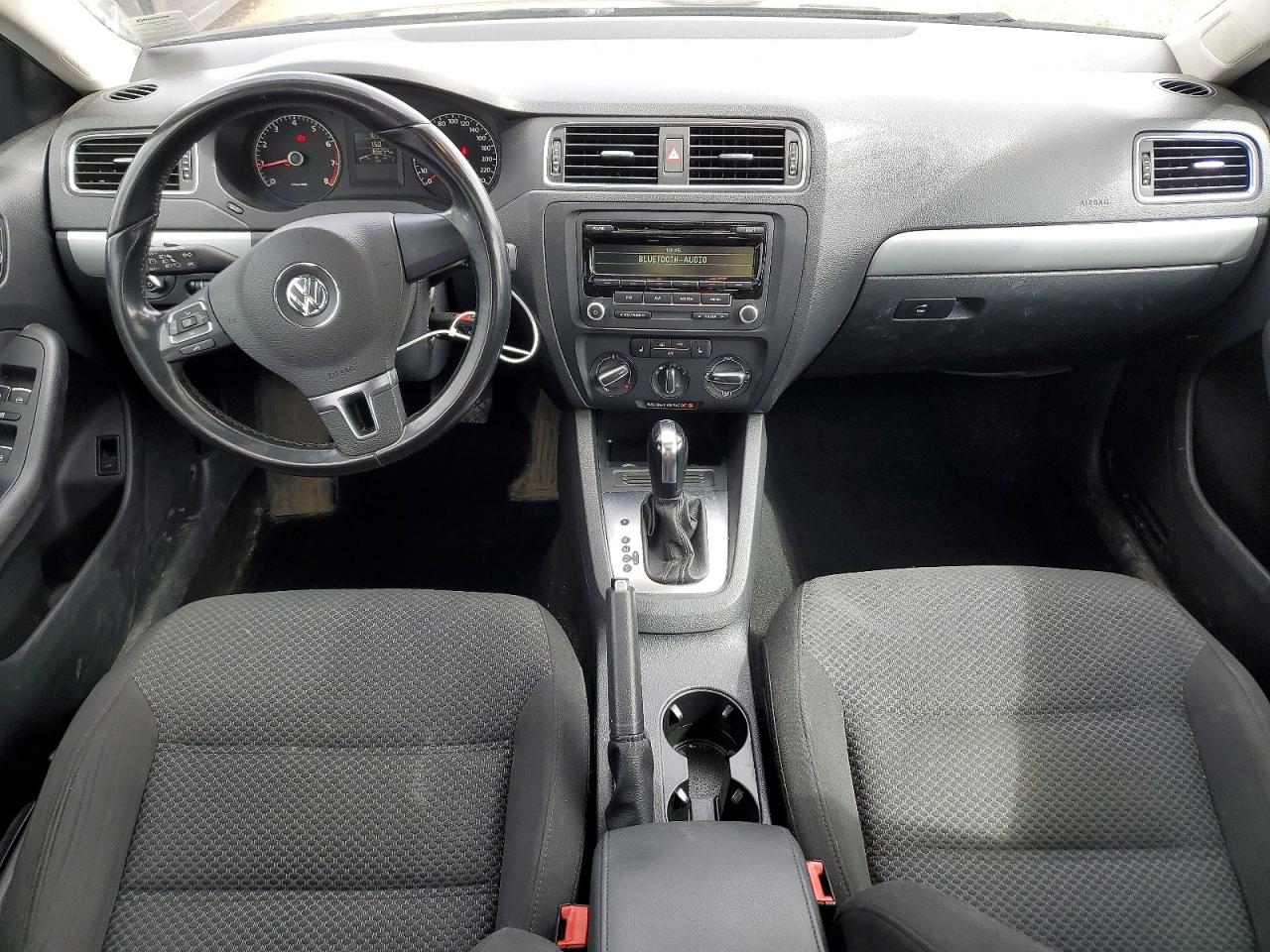 2014 Volkswagen Jetta Se Черный vin: 3VWDK7AJ3EM393134
