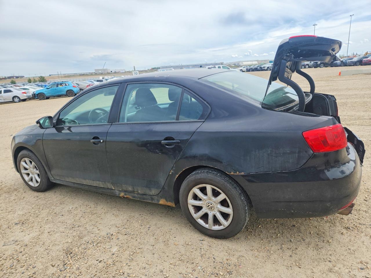 2014 Volkswagen Jetta Se Черный vin: 3VWDK7AJ3EM393134