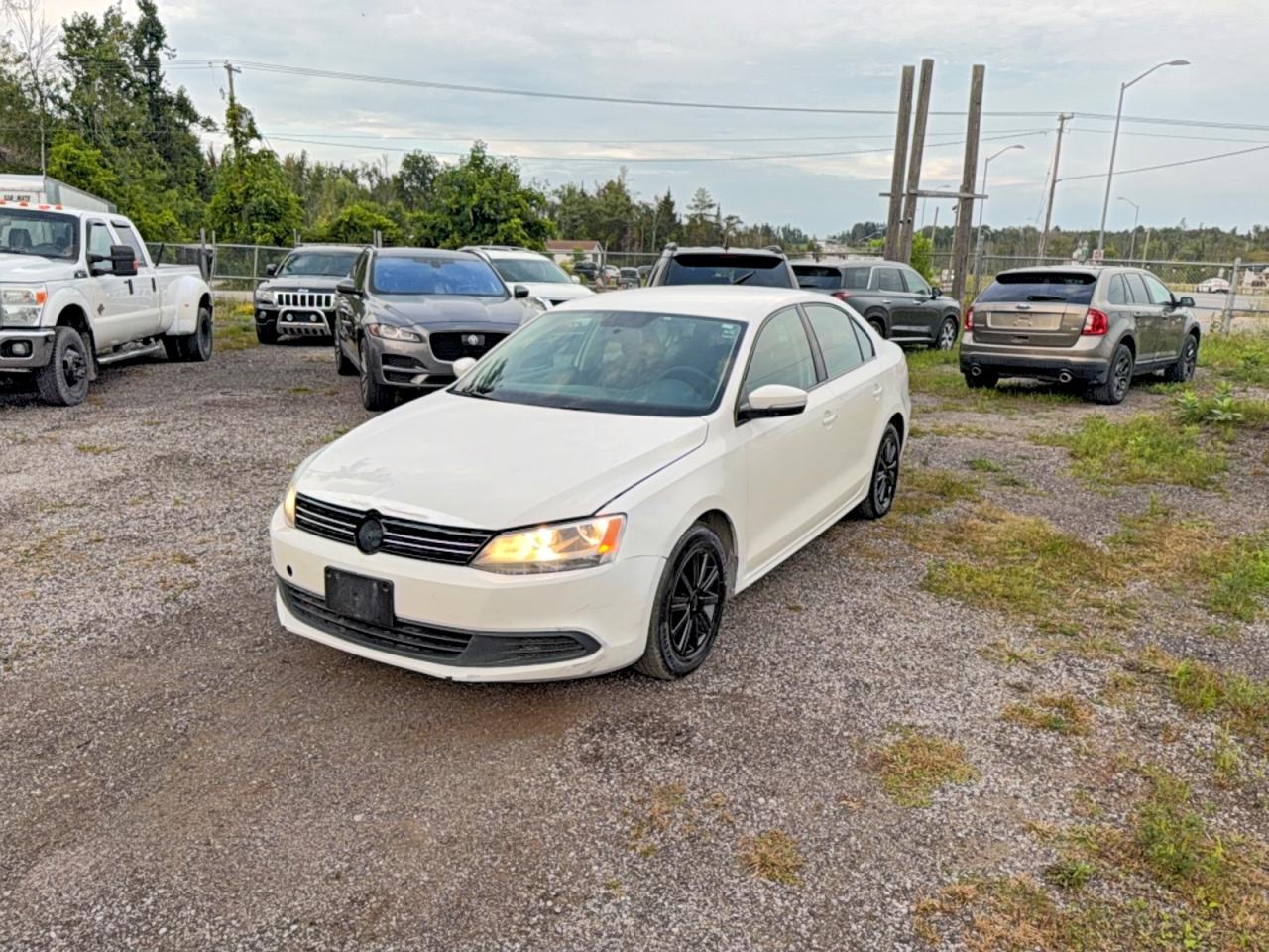 2013 Volkswagen Jetta Se White vin: 3VWDK7AJ6DM379792