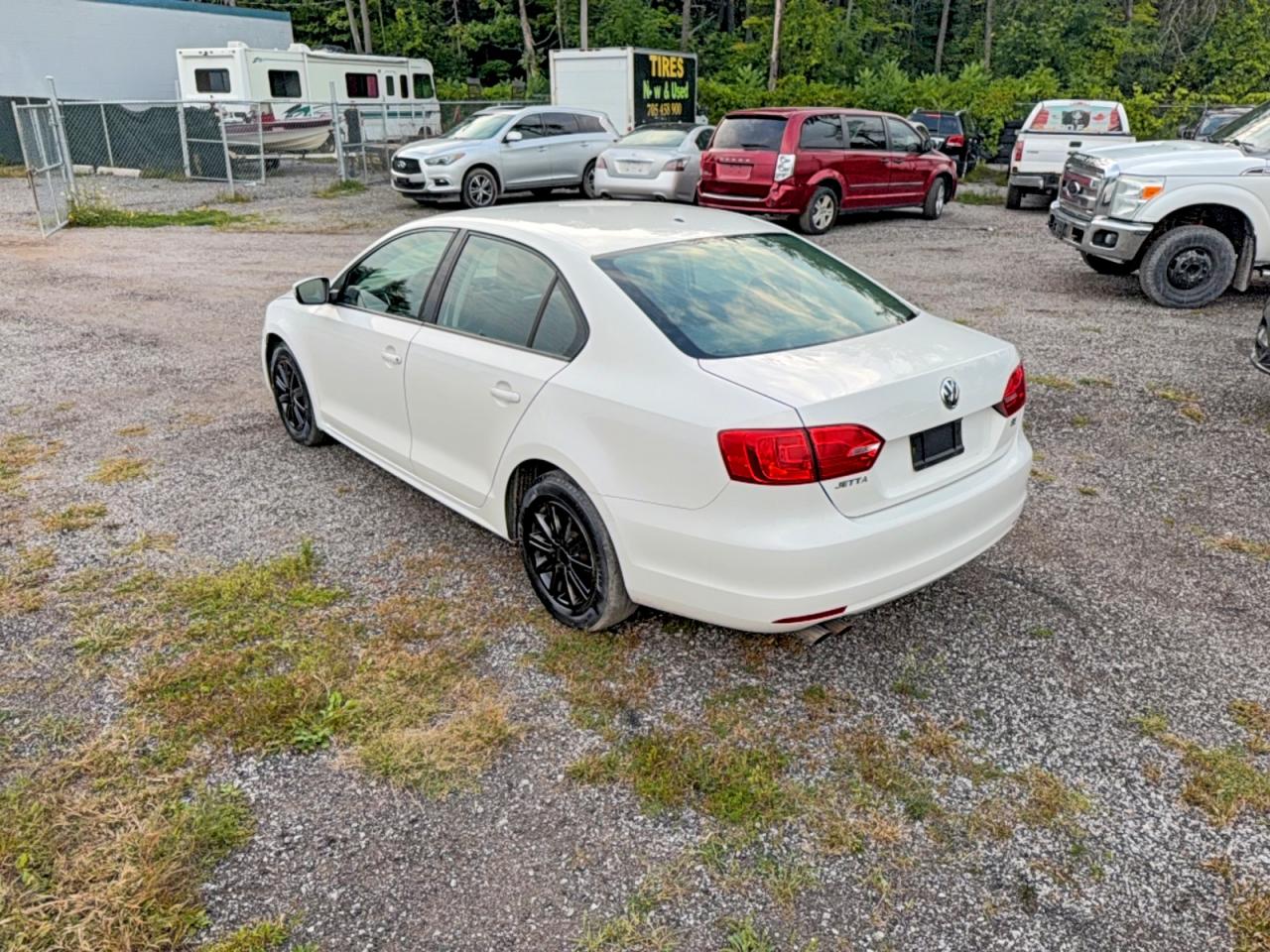 2013 Volkswagen Jetta Se White vin: 3VWDK7AJ6DM379792