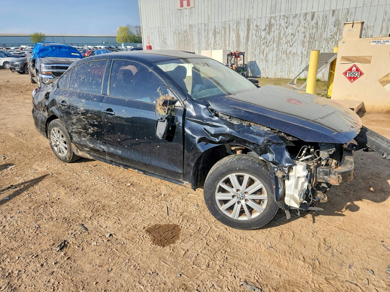 2013 Volkswagen Jetta Se Black vin: 3VWDK7AJ7DM373659