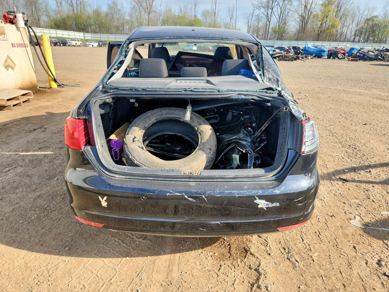 2013 Volkswagen Jetta Se Black vin: 3VWDK7AJ7DM373659