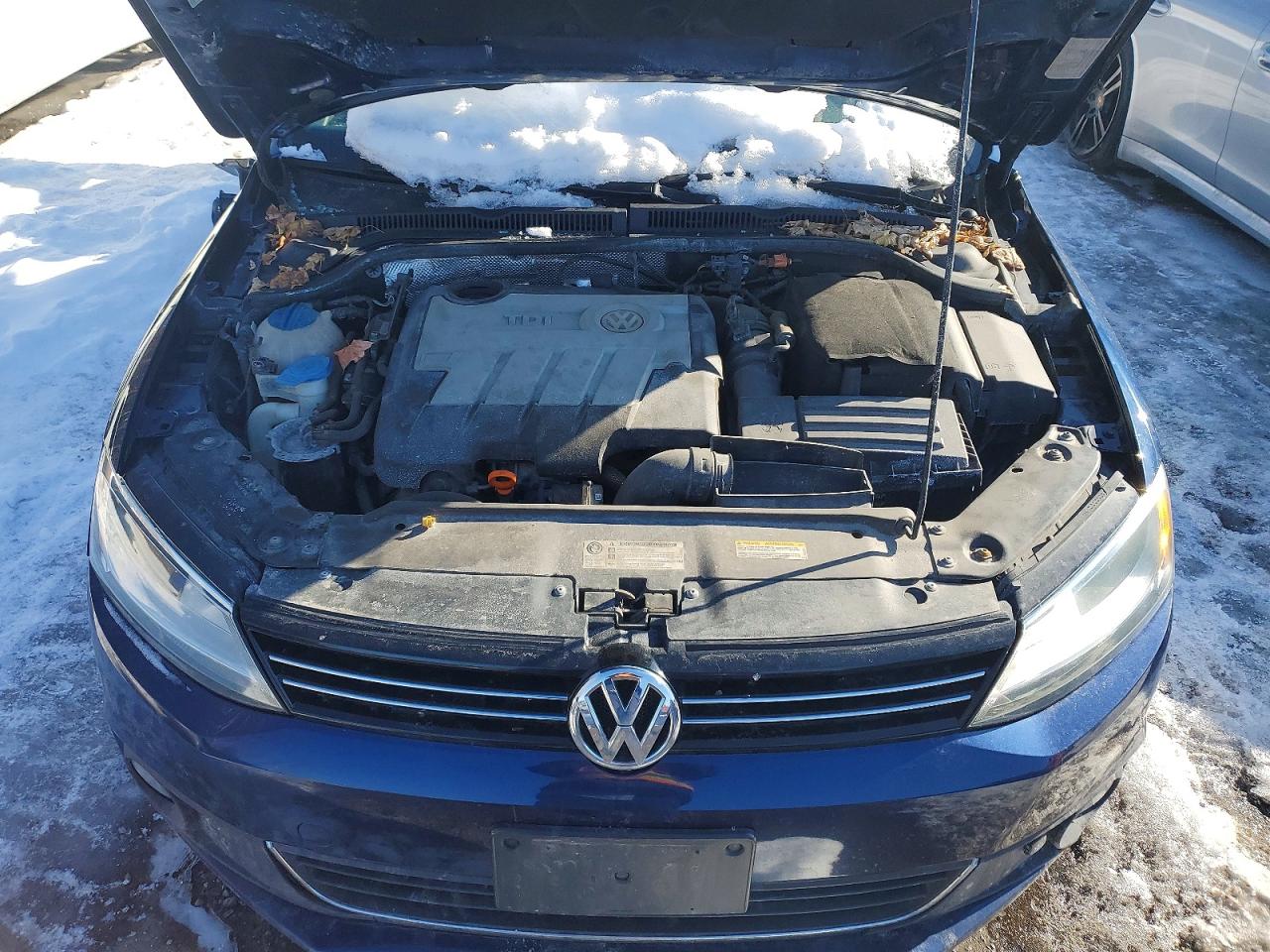 2014 Volkswagen Jetta Tdi Blue vin: 3VWDL7AJ2EM377682