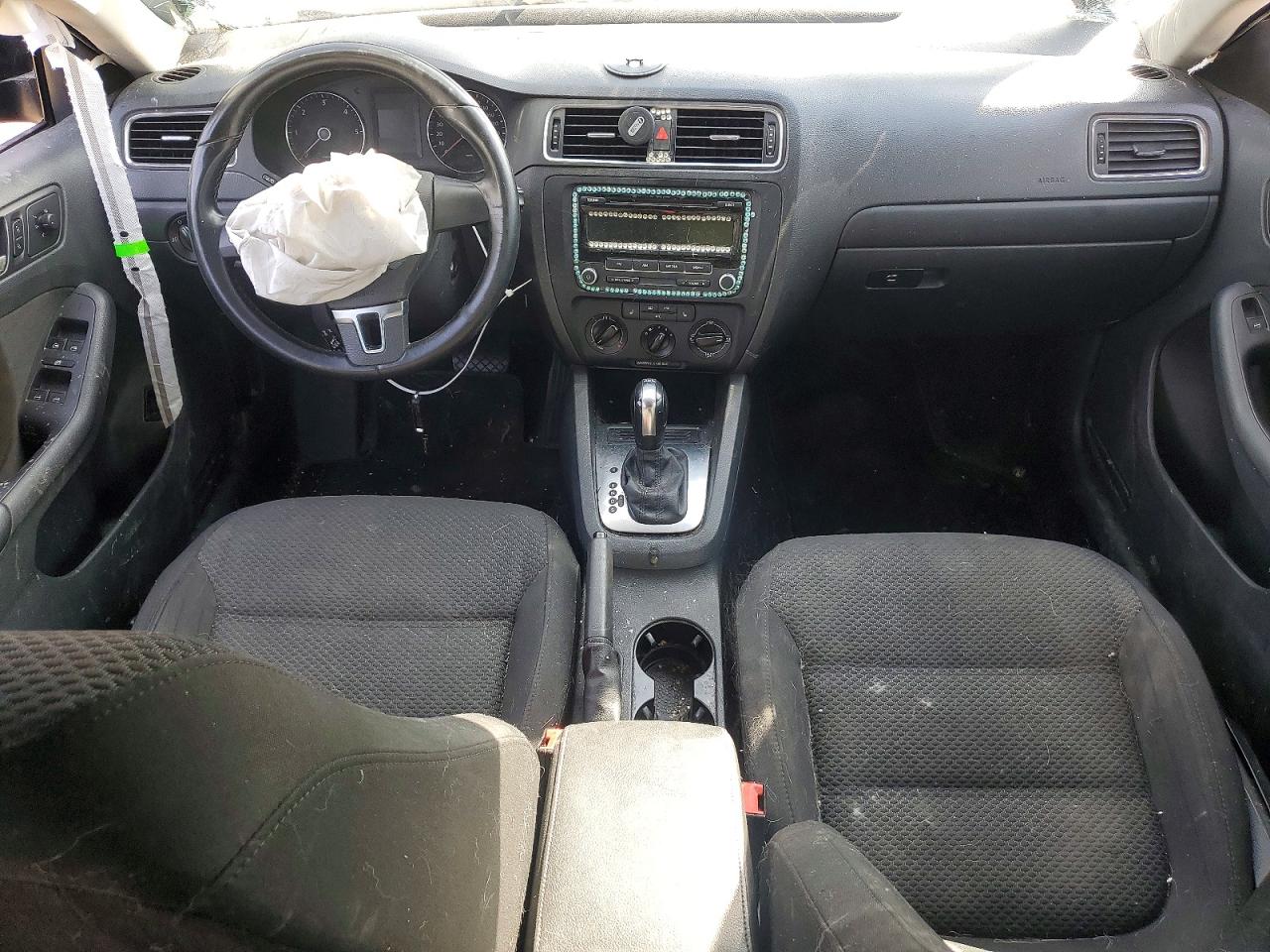 2014 Volkswagen Jetta Tdi Black vin: 3VWDL7AJ6EM225002