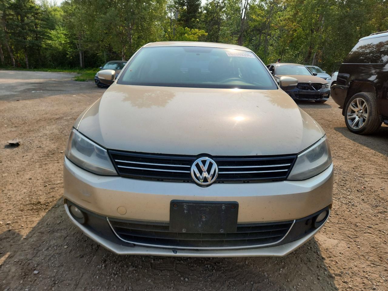 2013 Volkswagen Jetta Tdi Beige vin: 3VWDL7AJ8DM283756