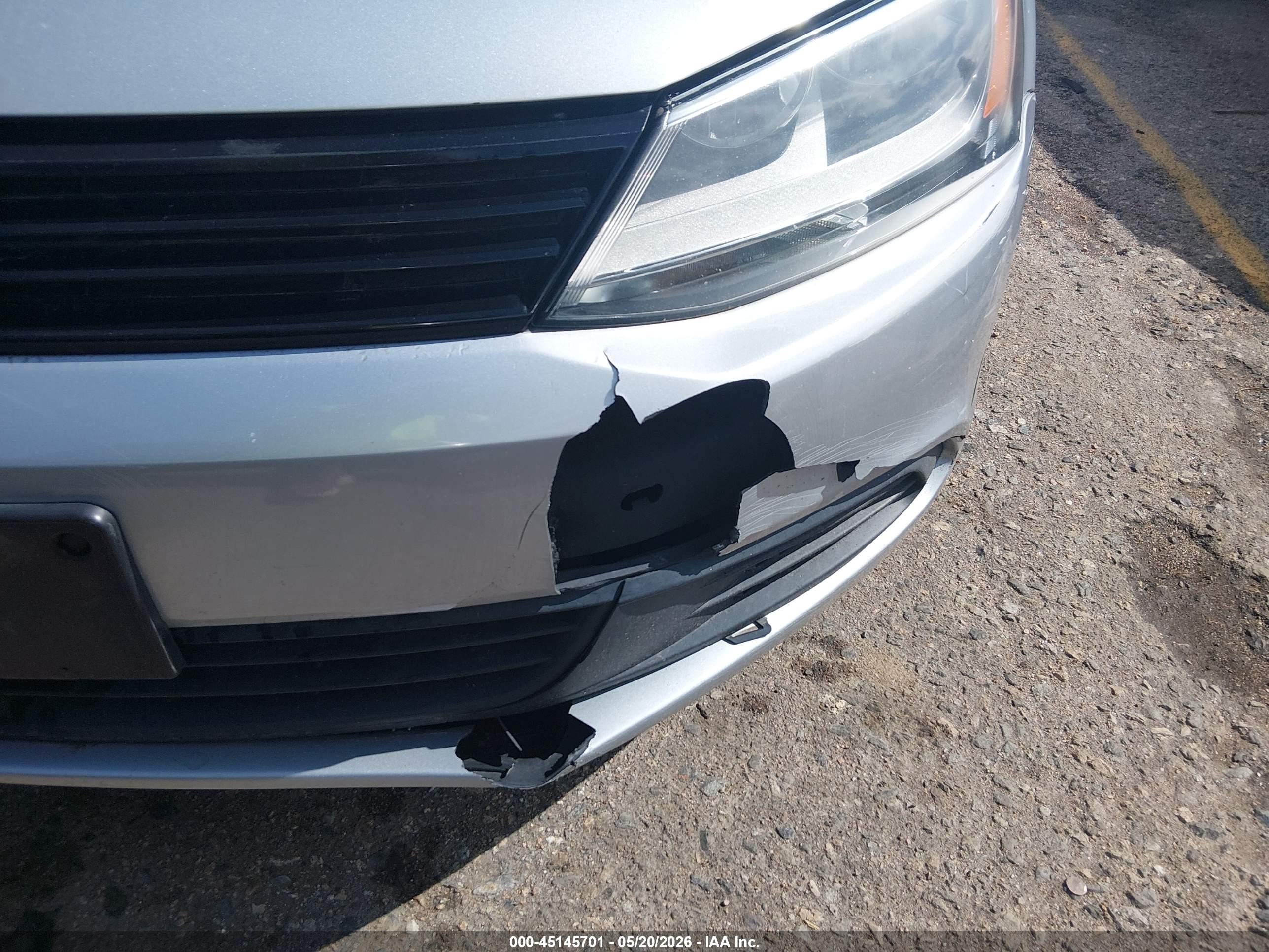2012 Volkswagen Jetta 2.5l Se Silver vin: 3VWDP7AJ0CM028781