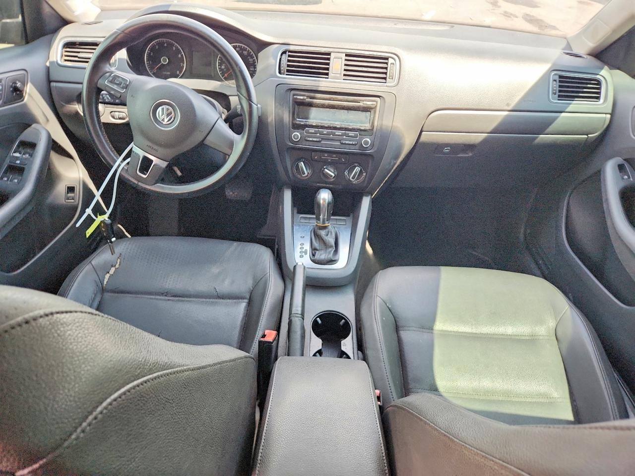 2012 Volkswagen Jetta Se Black vin: 3VWDP7AJ0CM067113
