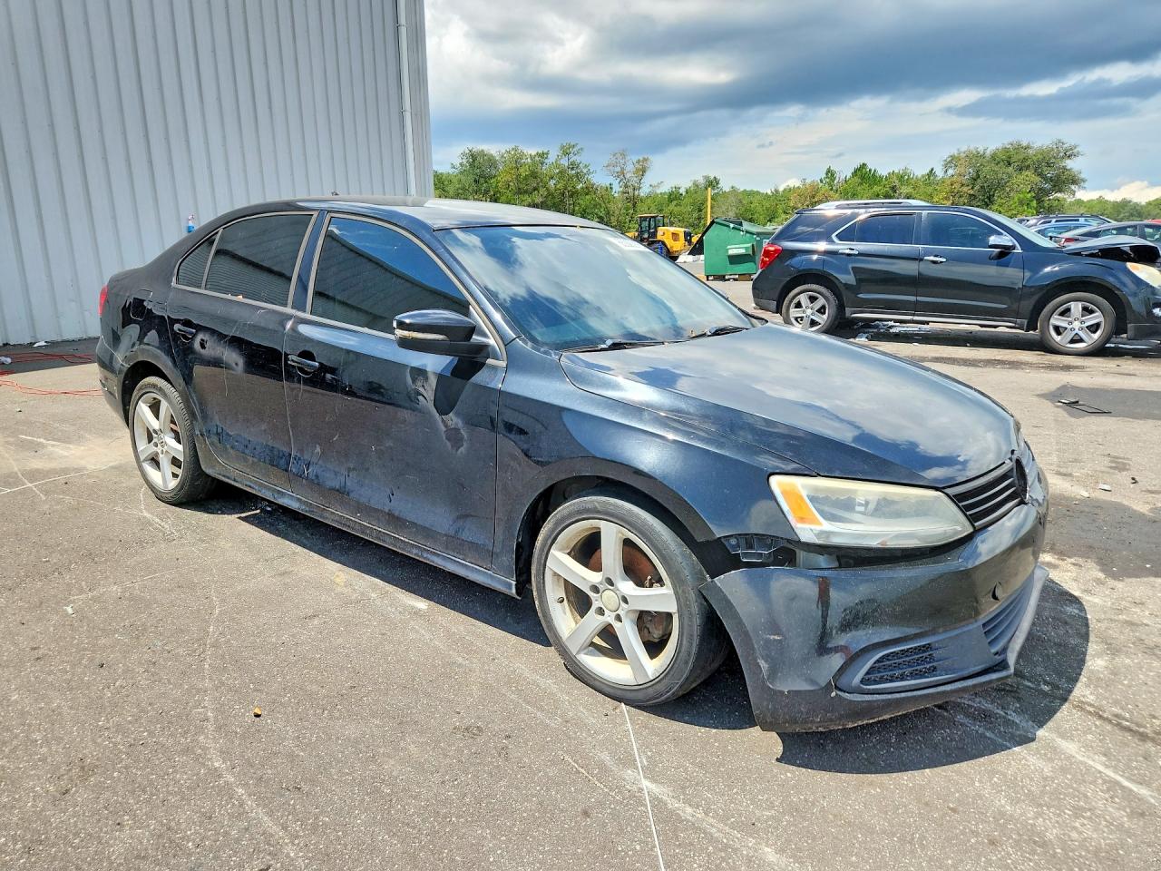2012 Volkswagen Jetta Se Black vin: 3VWDP7AJ0CM067113