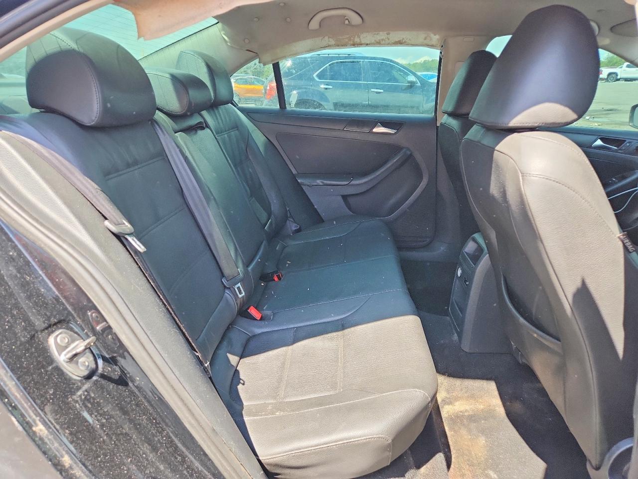 2012 Volkswagen Jetta Se Black vin: 3VWDP7AJ0CM067113
