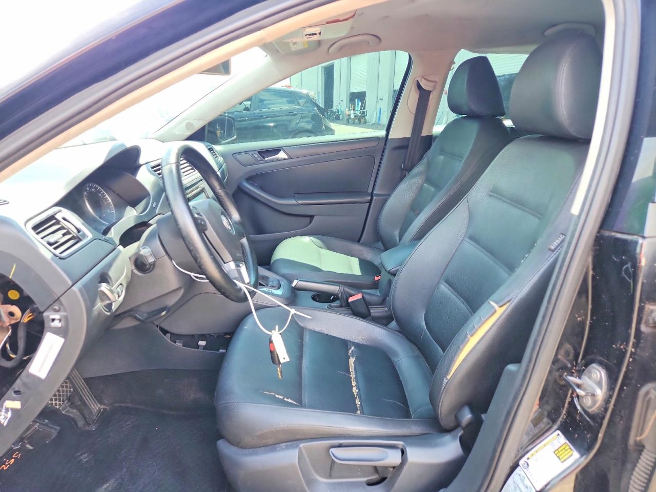 2012 Volkswagen Jetta Se Black vin: 3VWDP7AJ0CM067113