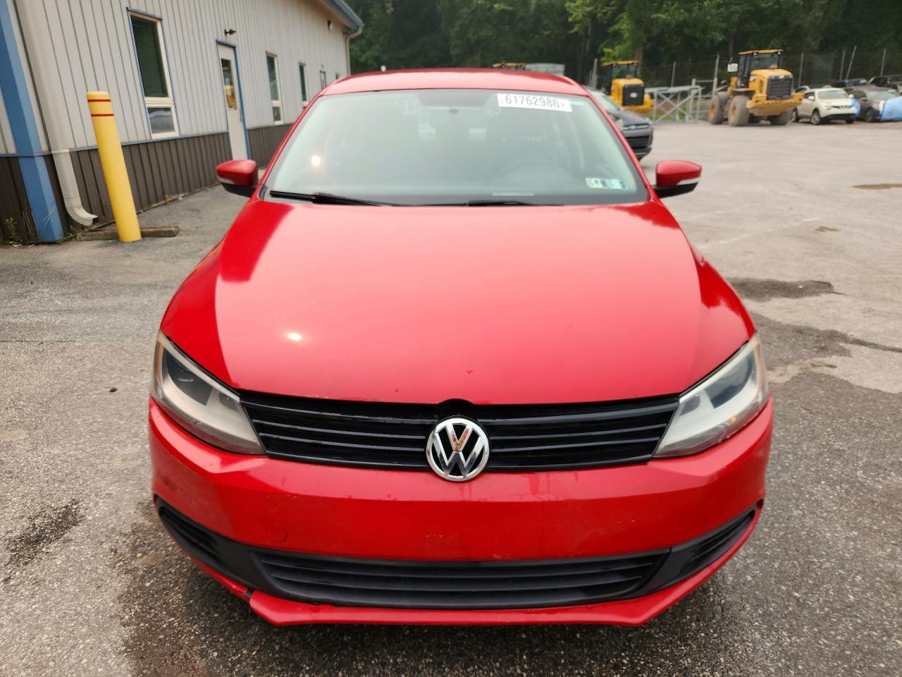 2012 Volkswagen Jetta Se Красный vin: 3VWDP7AJ0CM124538