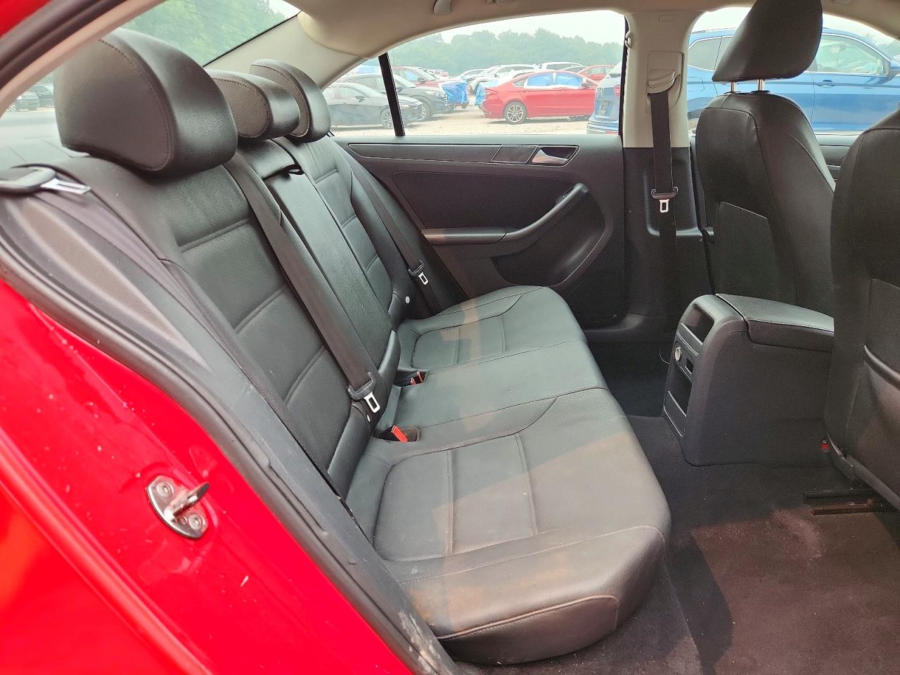 2012 Volkswagen Jetta Se Красный vin: 3VWDP7AJ0CM124538